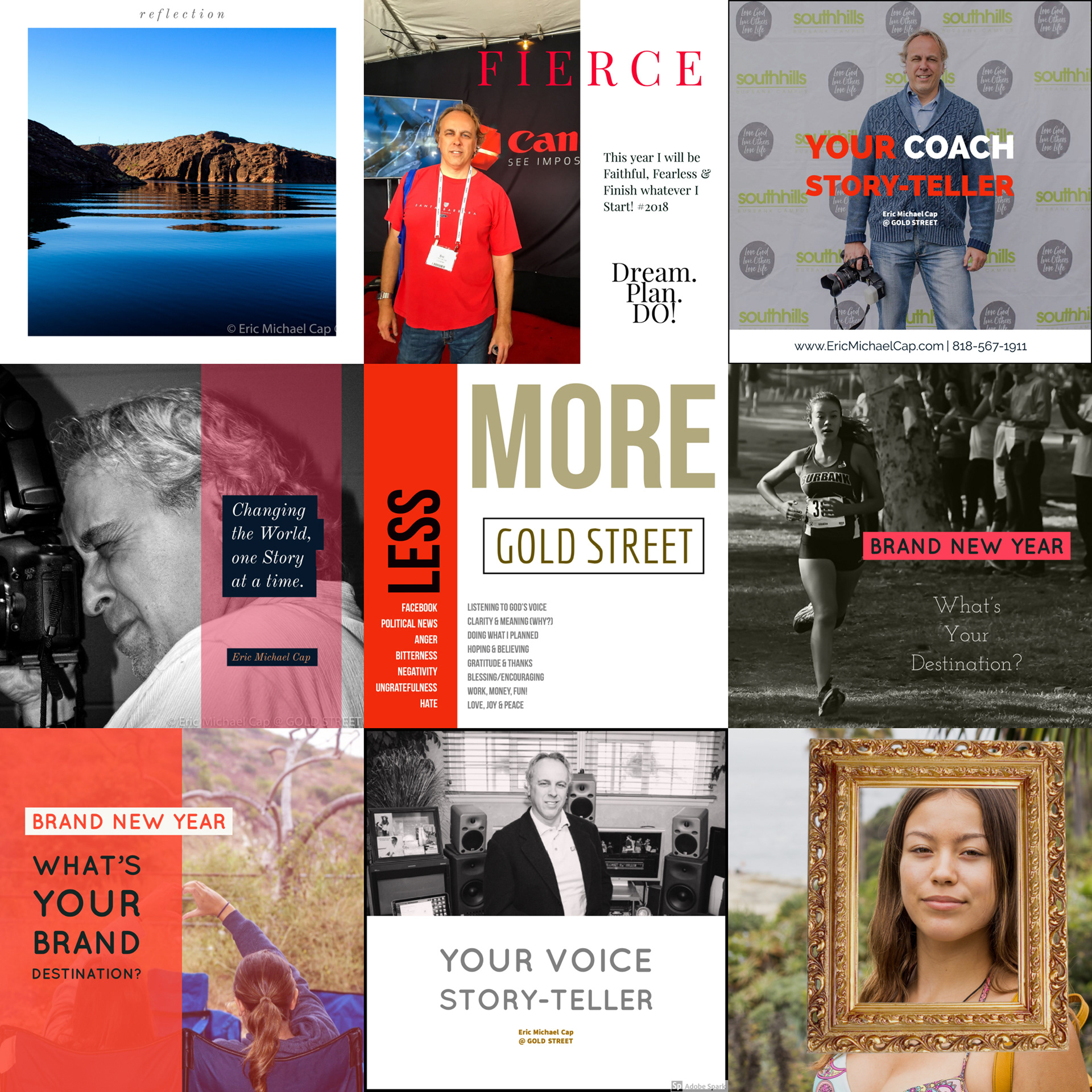 Eric Michael Cap | GOLD STREET - Social Media content advertising marketing - los angeles