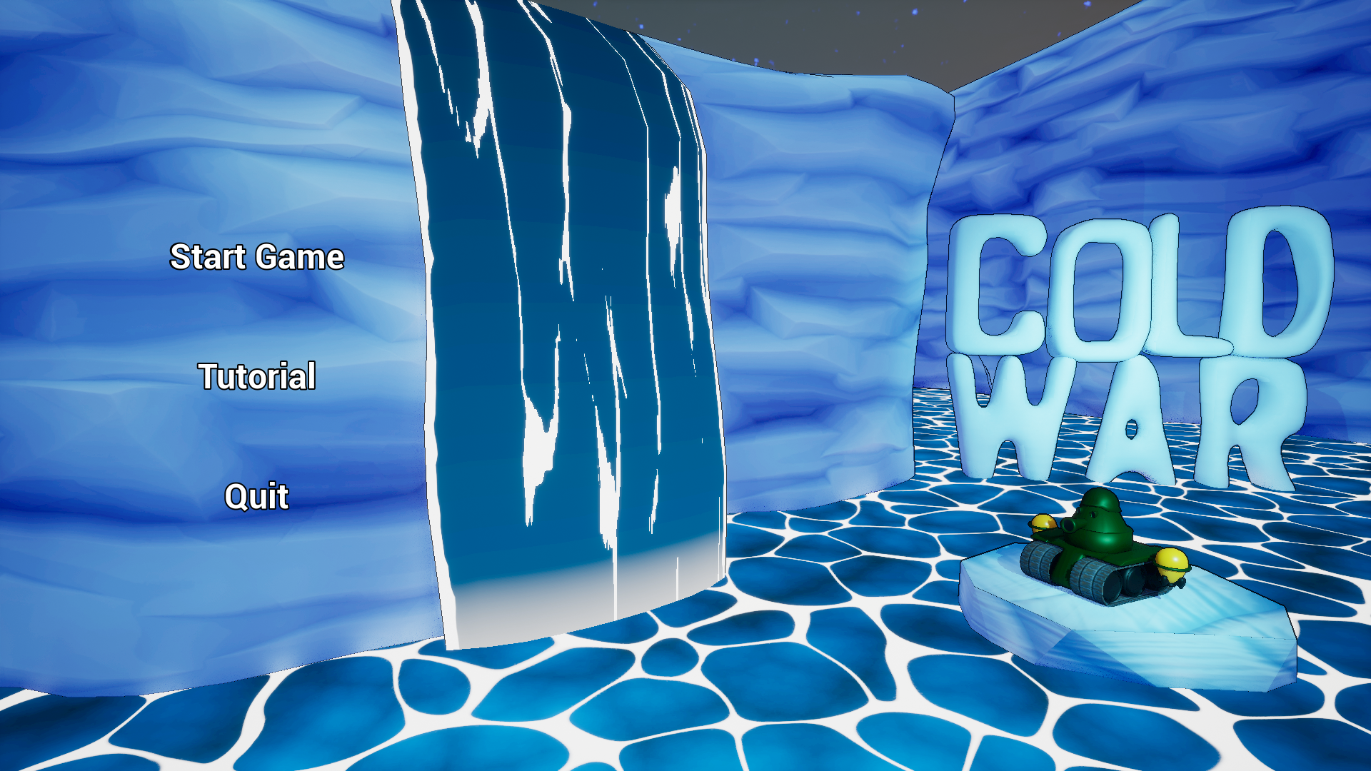 The game included a full tutorial on the menu screen to get new players used to gameplay.