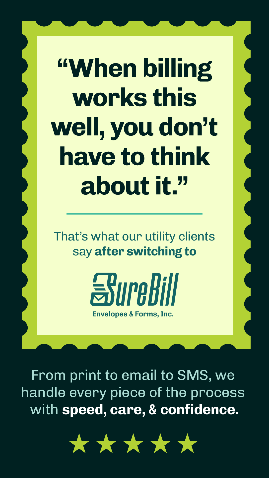 Google ads campaign featuring a customer testimonial