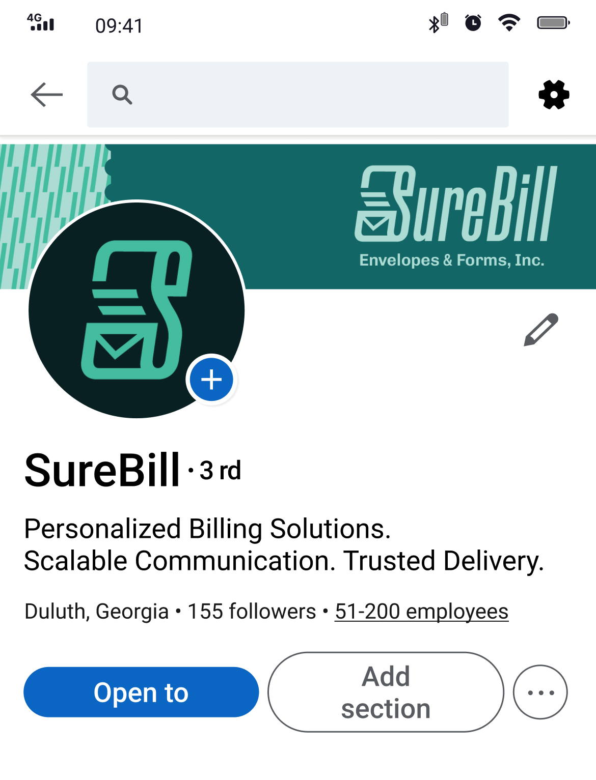 SureBill LinkedIn Profile Assets