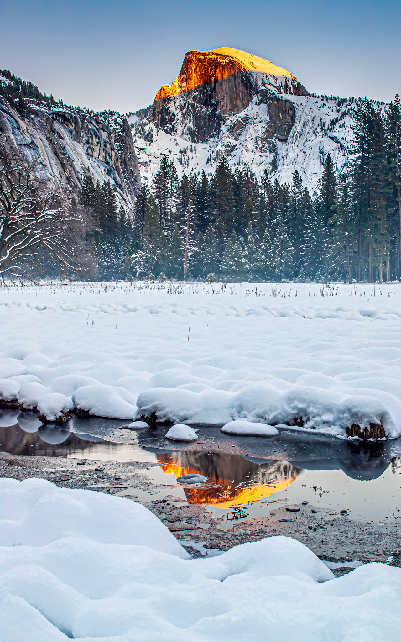 Half Dome Reflaction