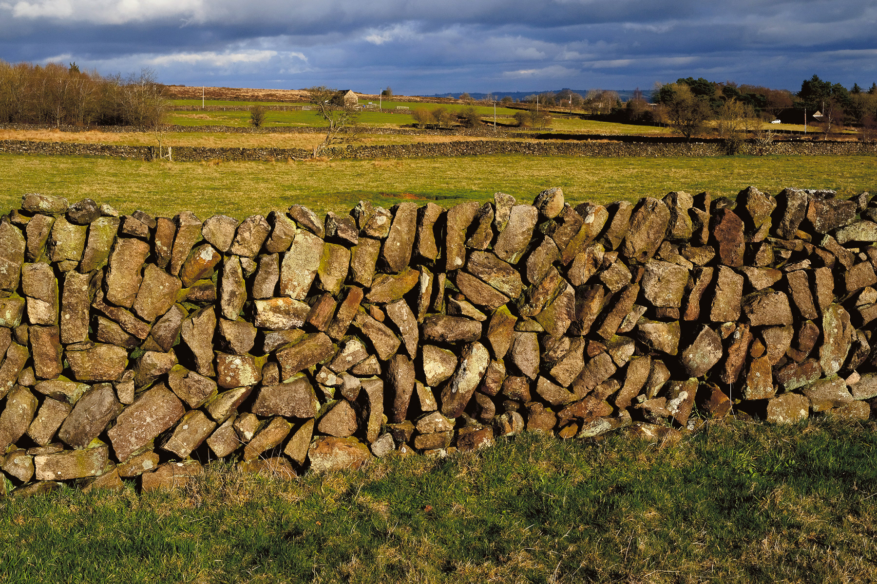 Stanton Style Dry Stone Wall