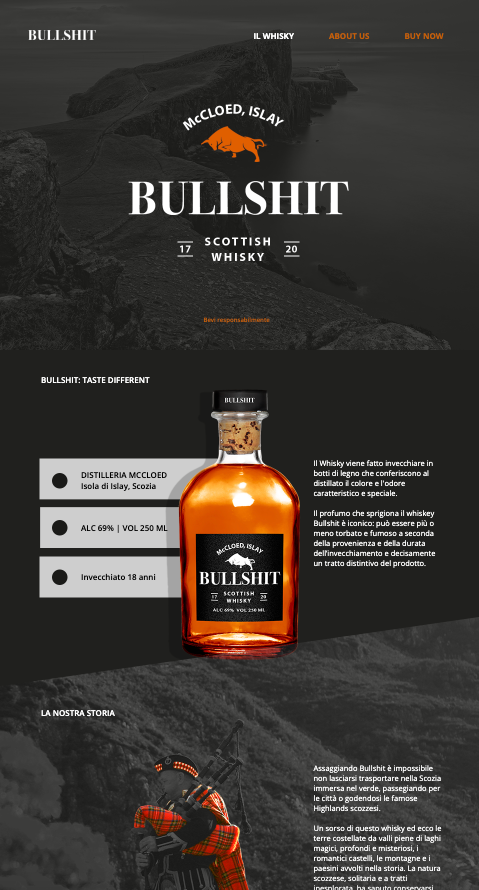Landing page