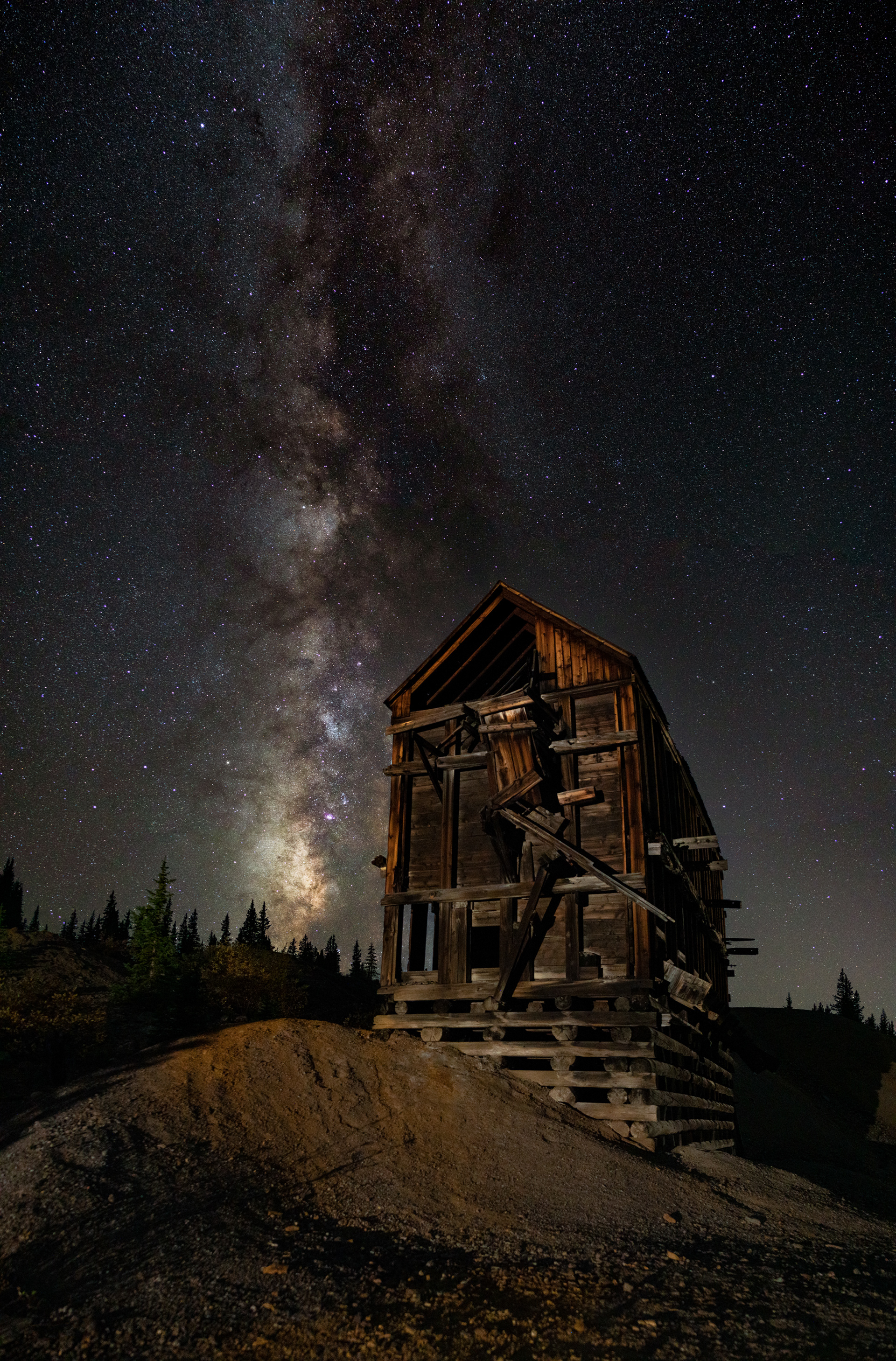 Leadville Milky Way Vertorama