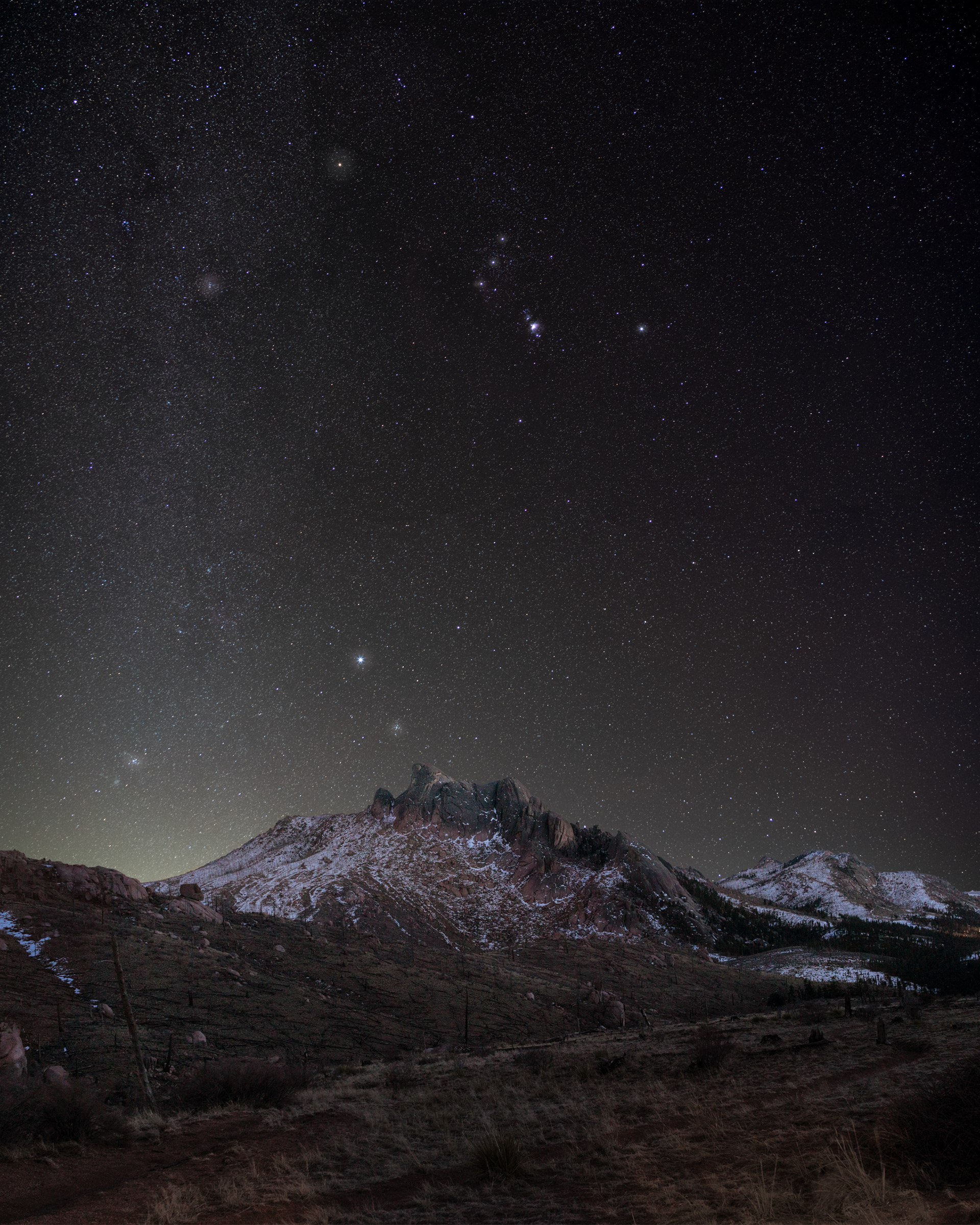 Sheep Rock Milky Way