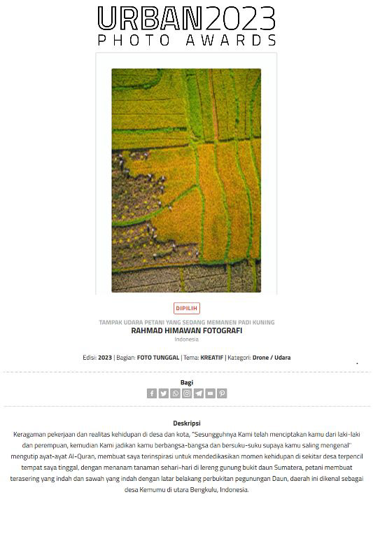 URBAN PHOTO AWARDS ITALY