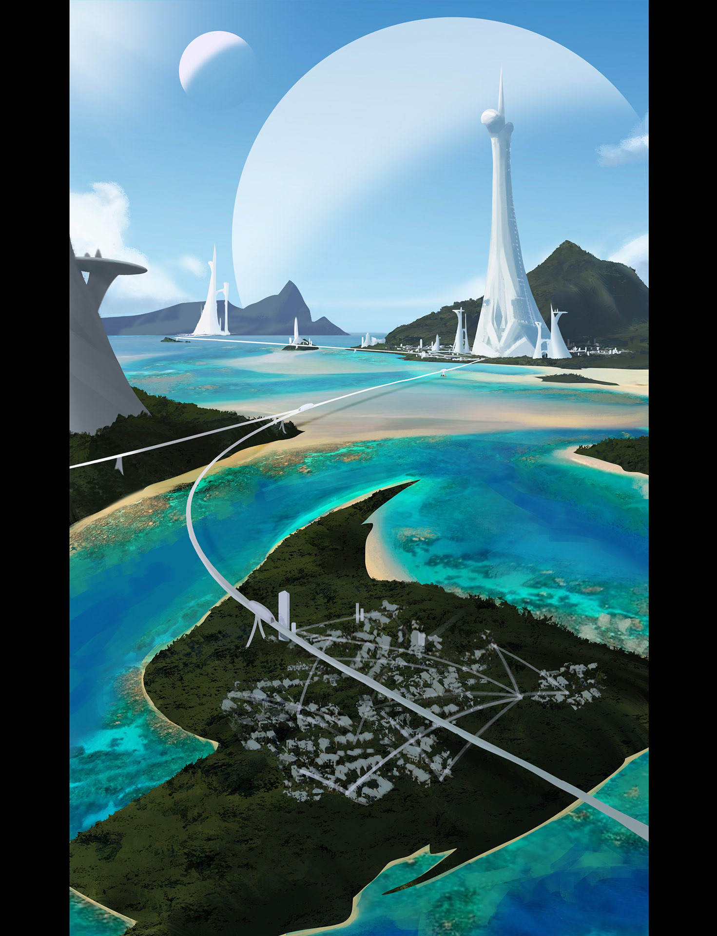 Sci-Fi Beach City 2