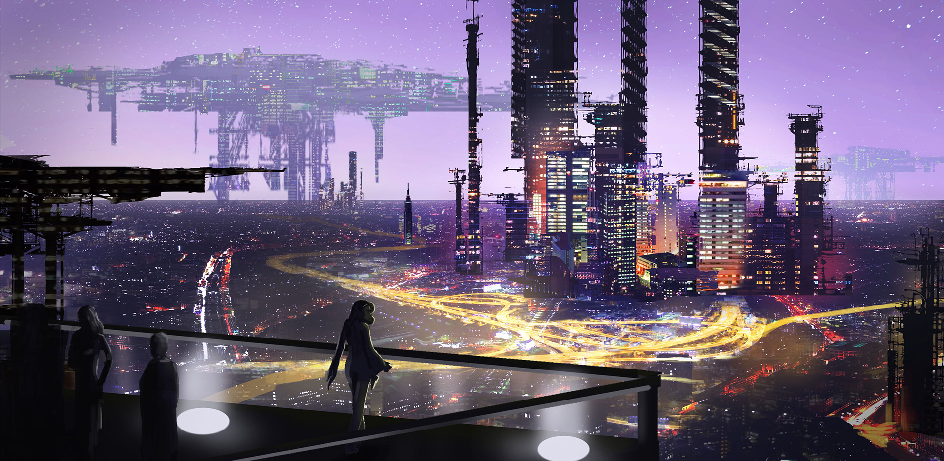 Environment Design - Scifi City
