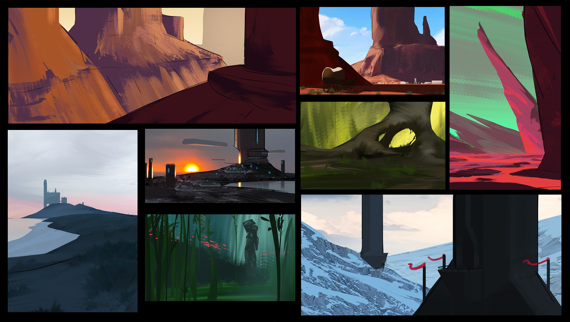 Environment Colour Thumbnails