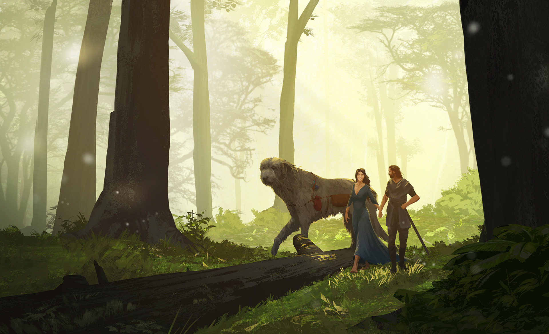 Keyframe - Beren and Luthien scene