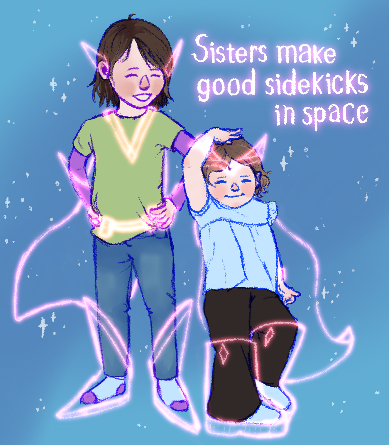 Rocketgirl and Spaceship Girl, Digital