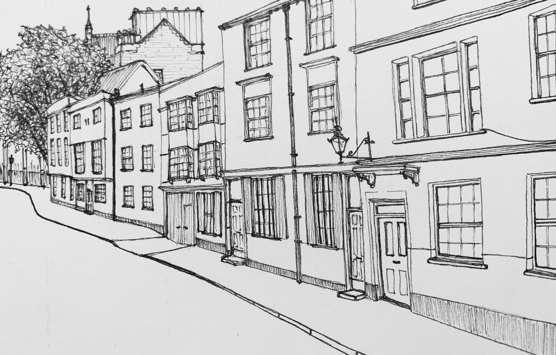 Holywell Street, Oxford, UK 2023