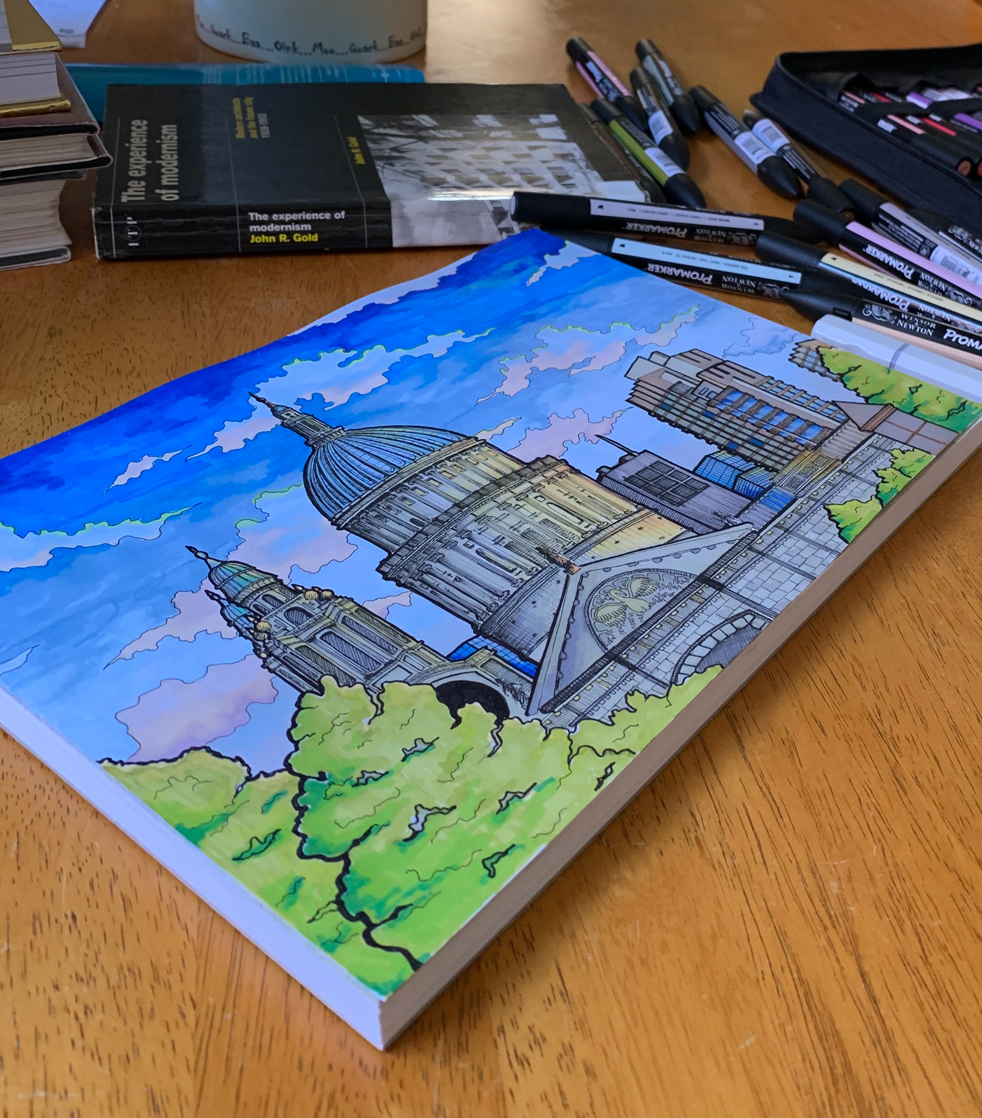 Freehand St Pauls Cathedral, London, UK 2019