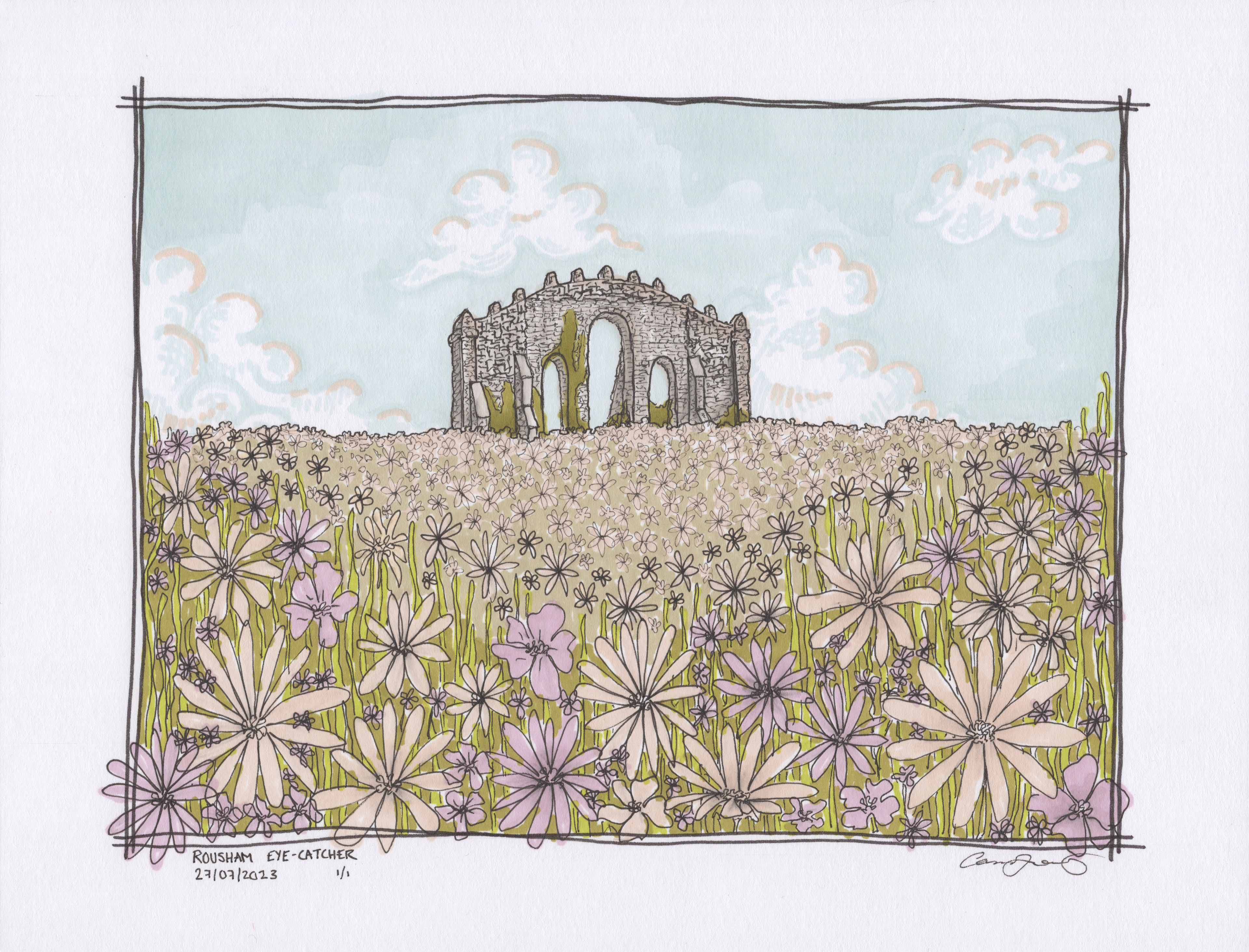 Rousham Eye-catcher, UK (Commission) 2023