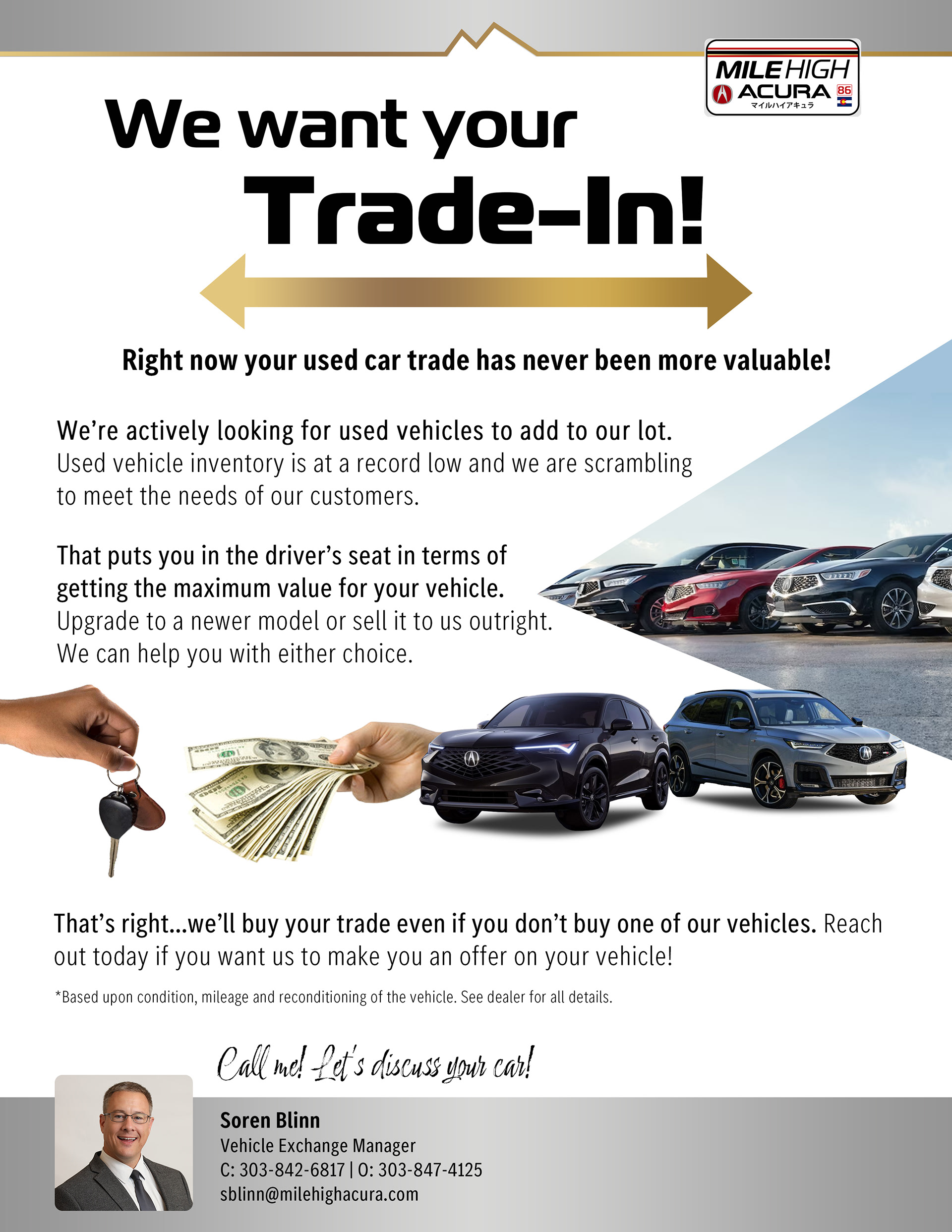 Trade-In Flyer