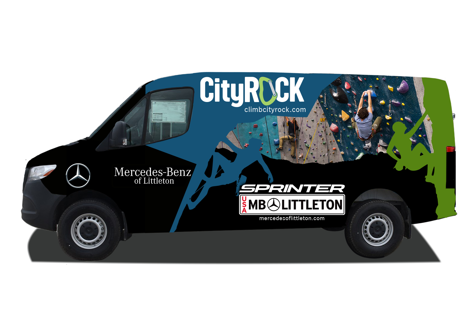 Vehicle Wrap for CityROCK - a climbing gym
