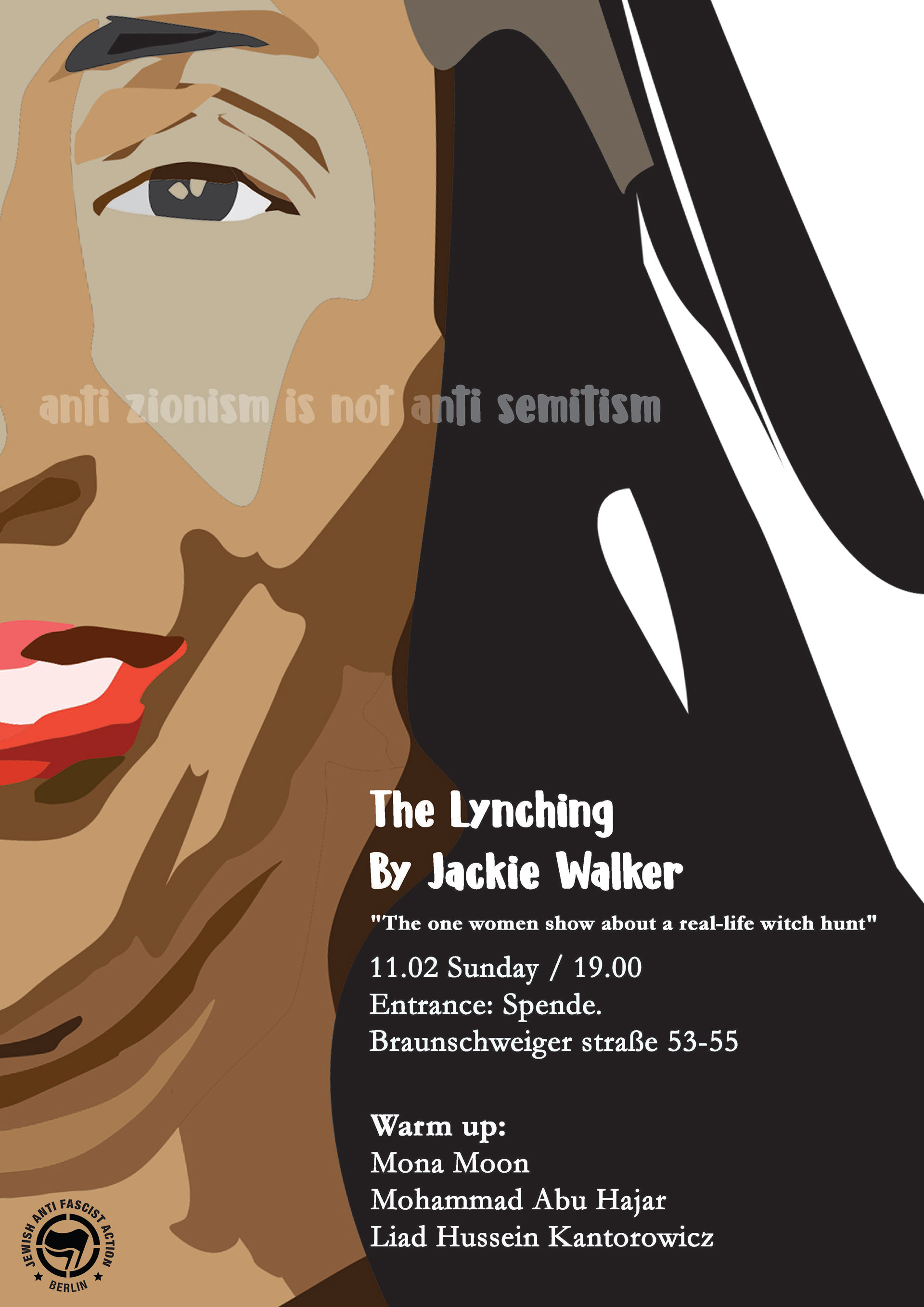 Political theatre poster 2018