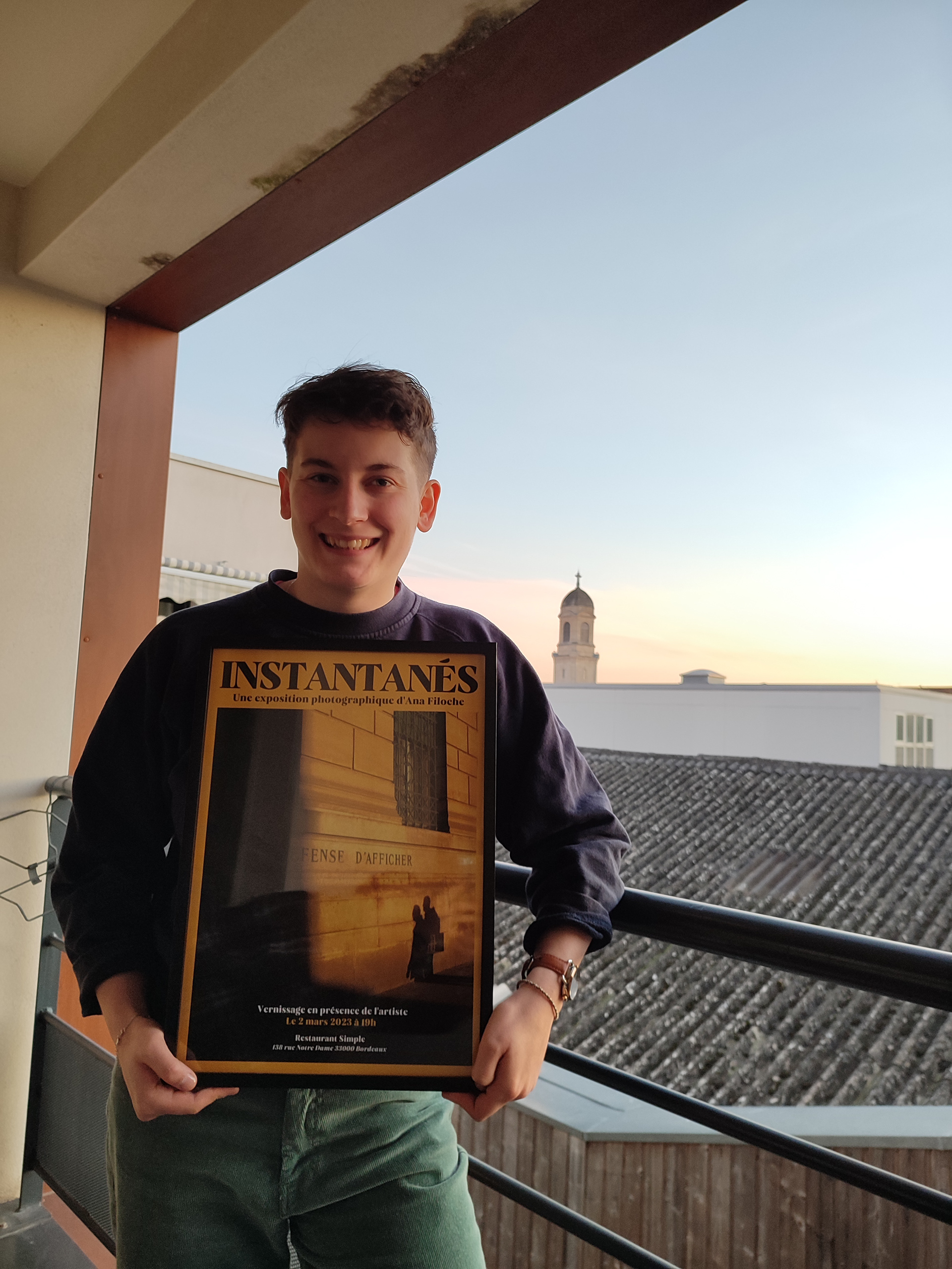 Affiche de l'exposition Instantanés