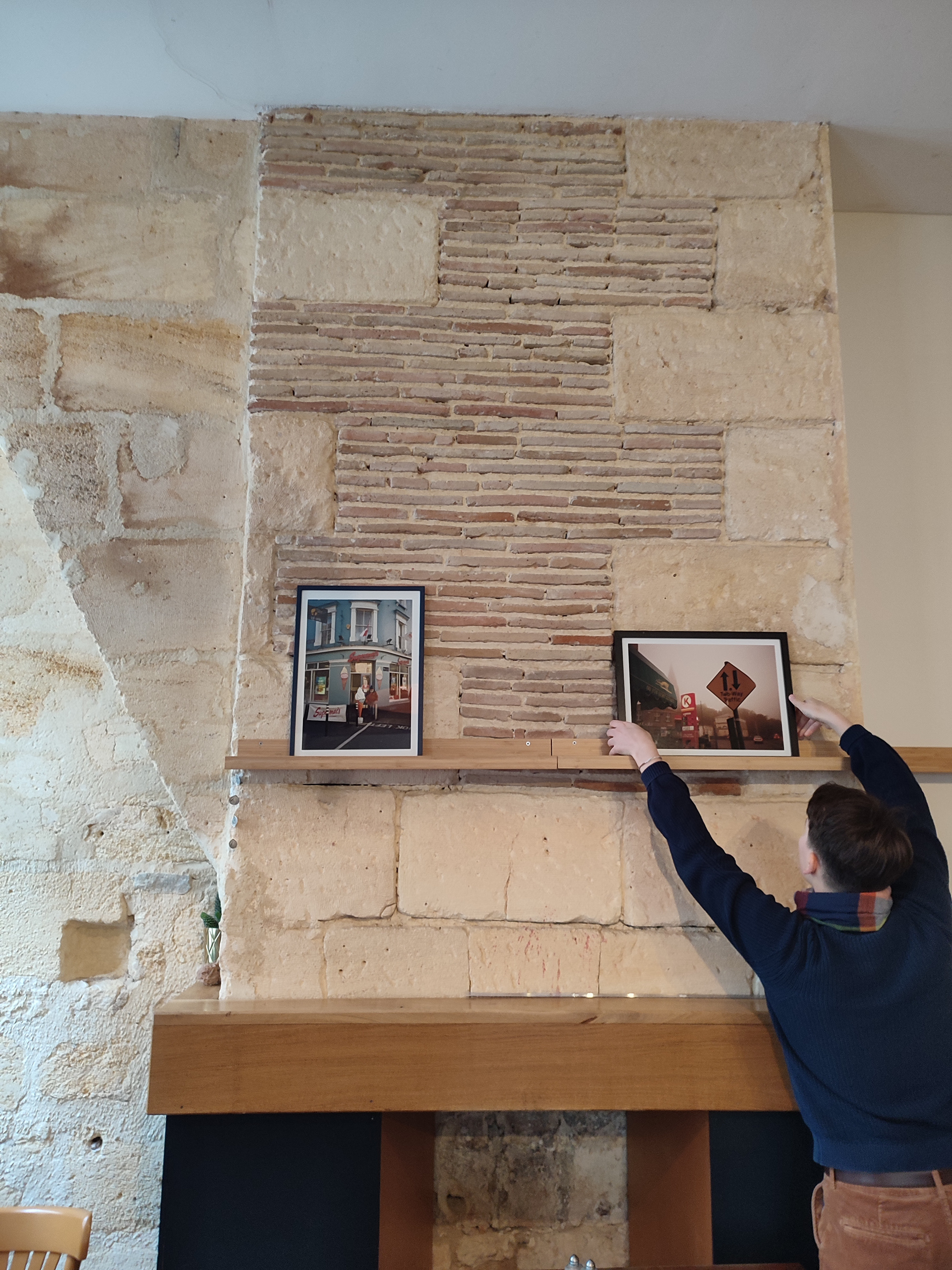 Mise en place de l'exposition