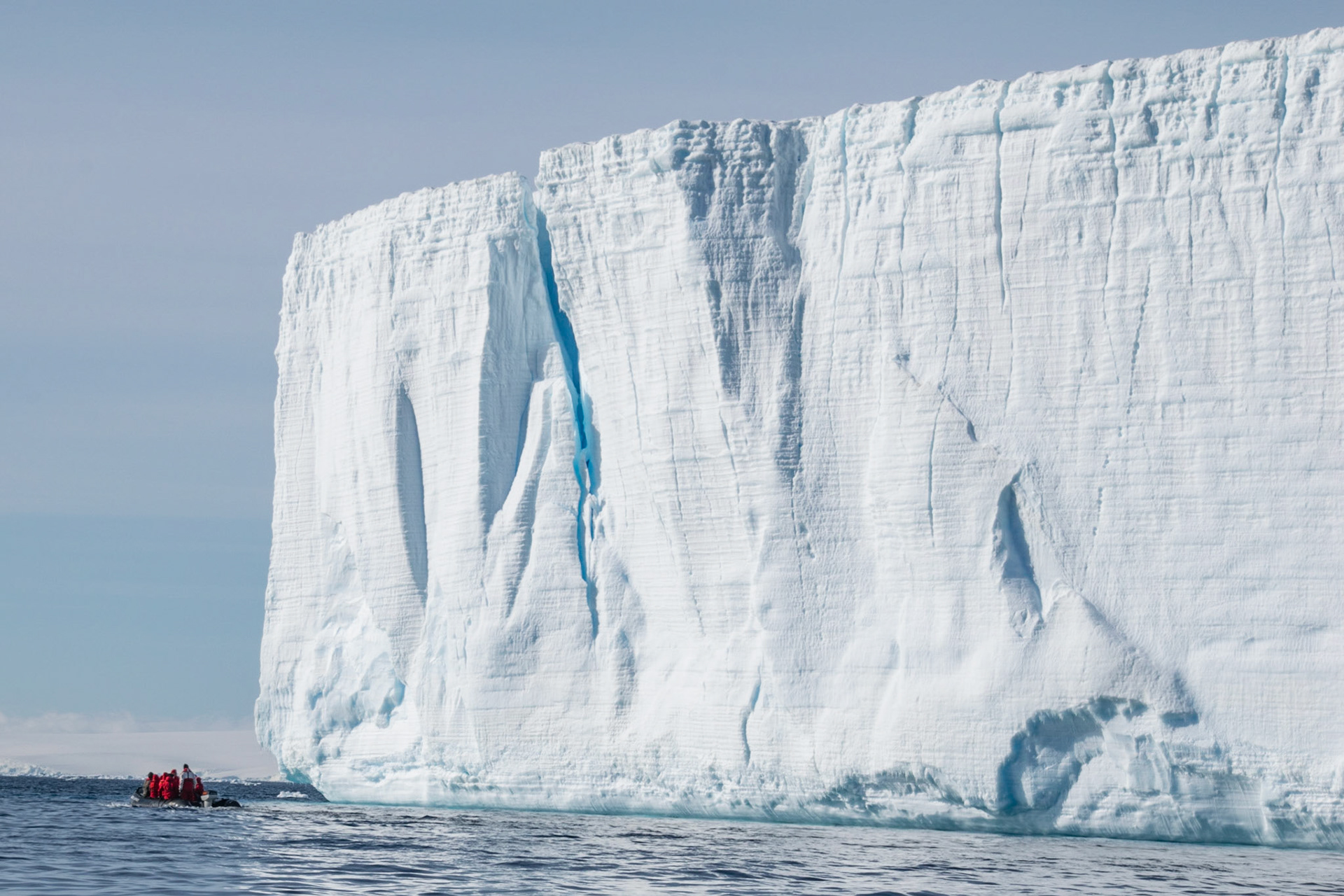 Antarktische Halbinsel:: Tafeleisberge im Weddelmeer