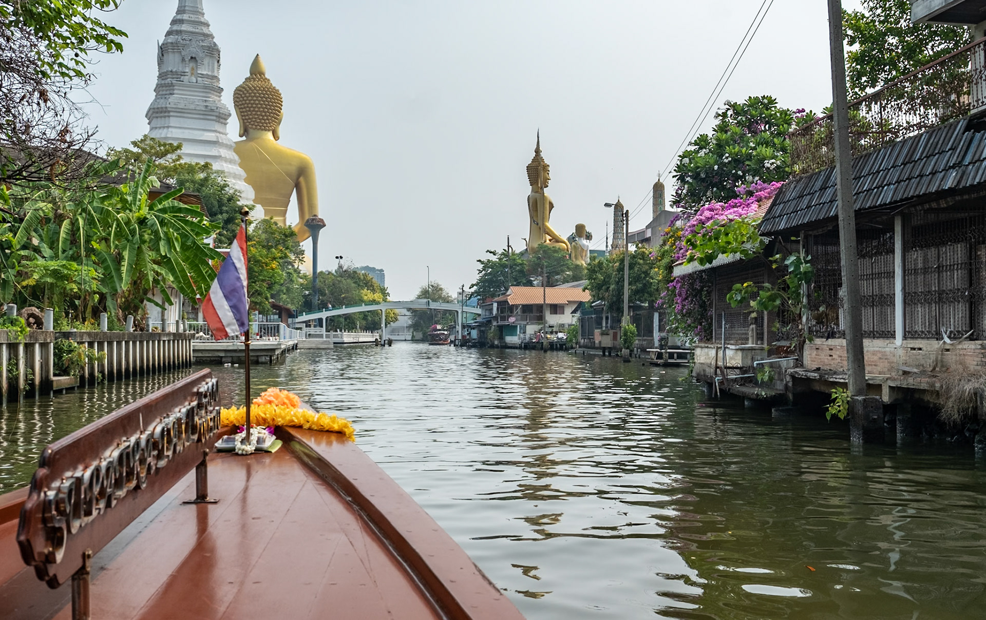 In den Kanälen von Bangkok