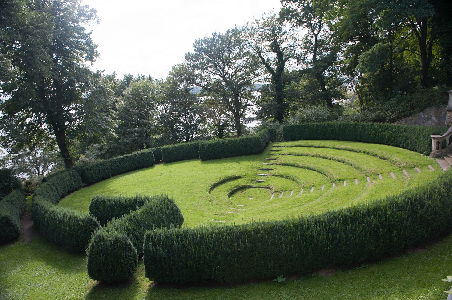Römischer Garten in Blankenese