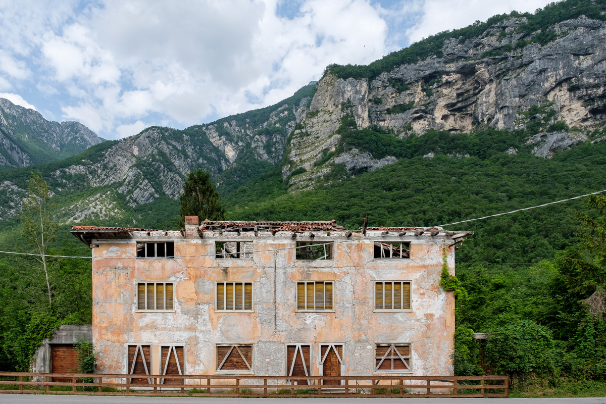 Una delle strutture messa in sicurezza da quando Portis Vecchio è sede della SERM Academy.