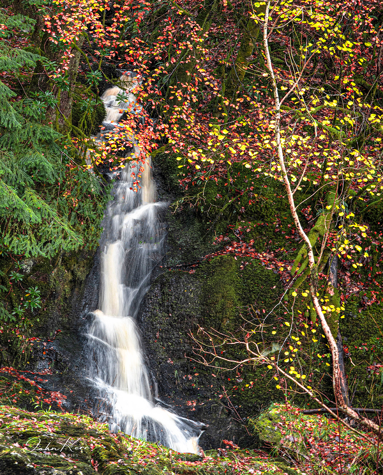 The Secret Falls the hermitage