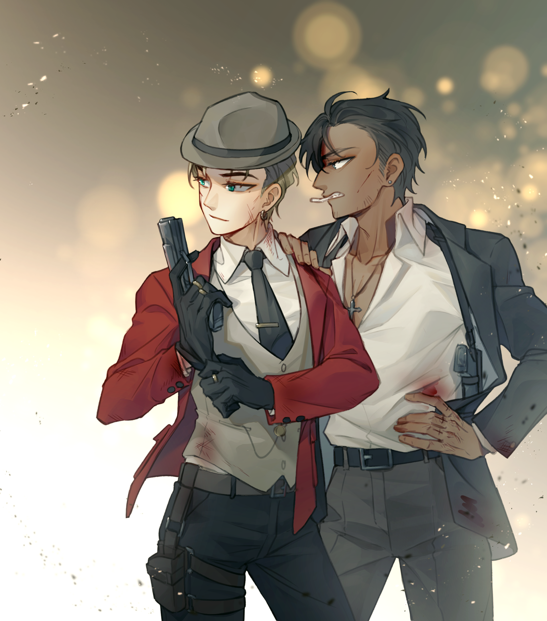 VW week 2023, day 5: mafia AU | Trigun/Trigun Stampede