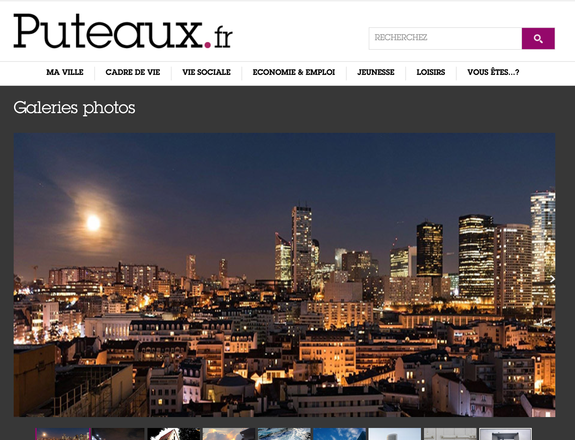 Lauréat au concours de la ville de Puteaux