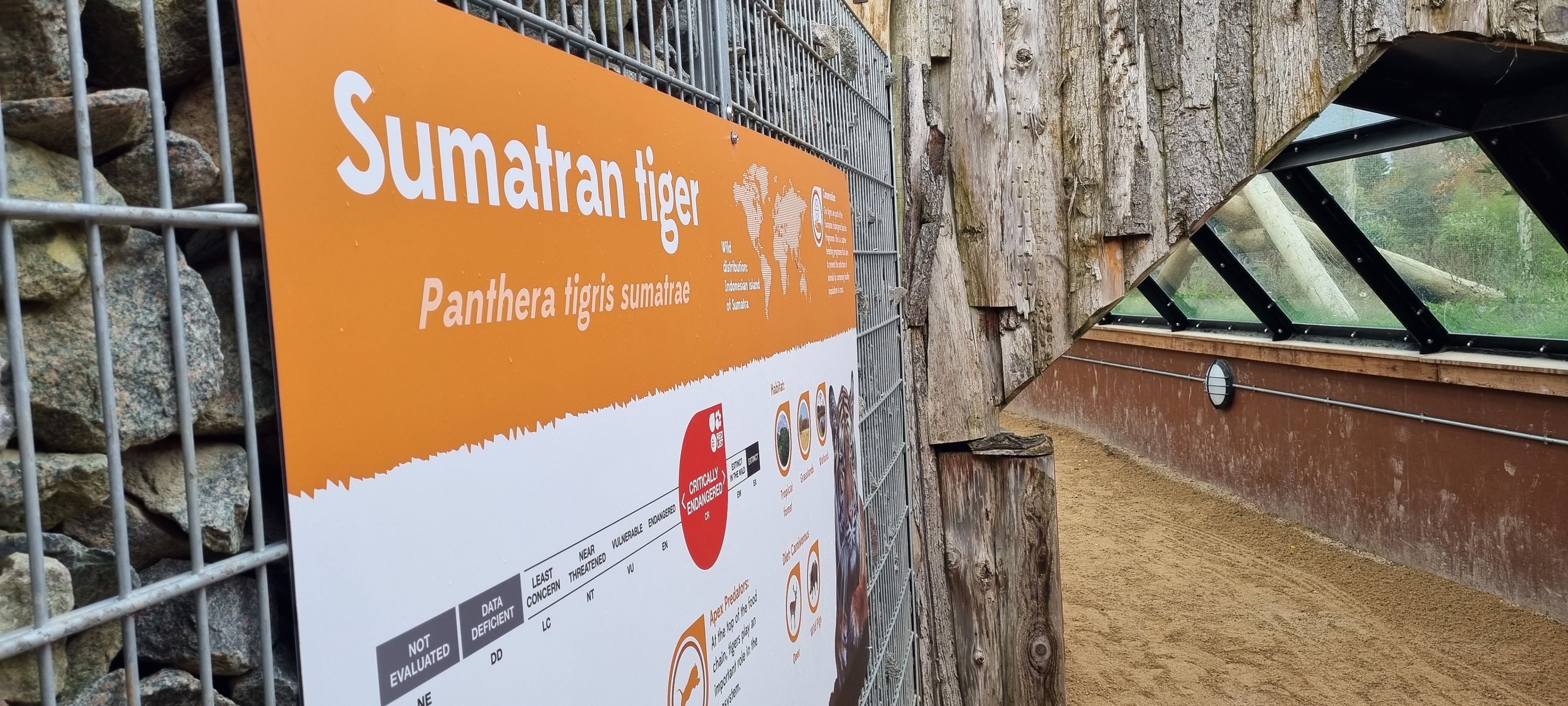 Tiger Animal Signage