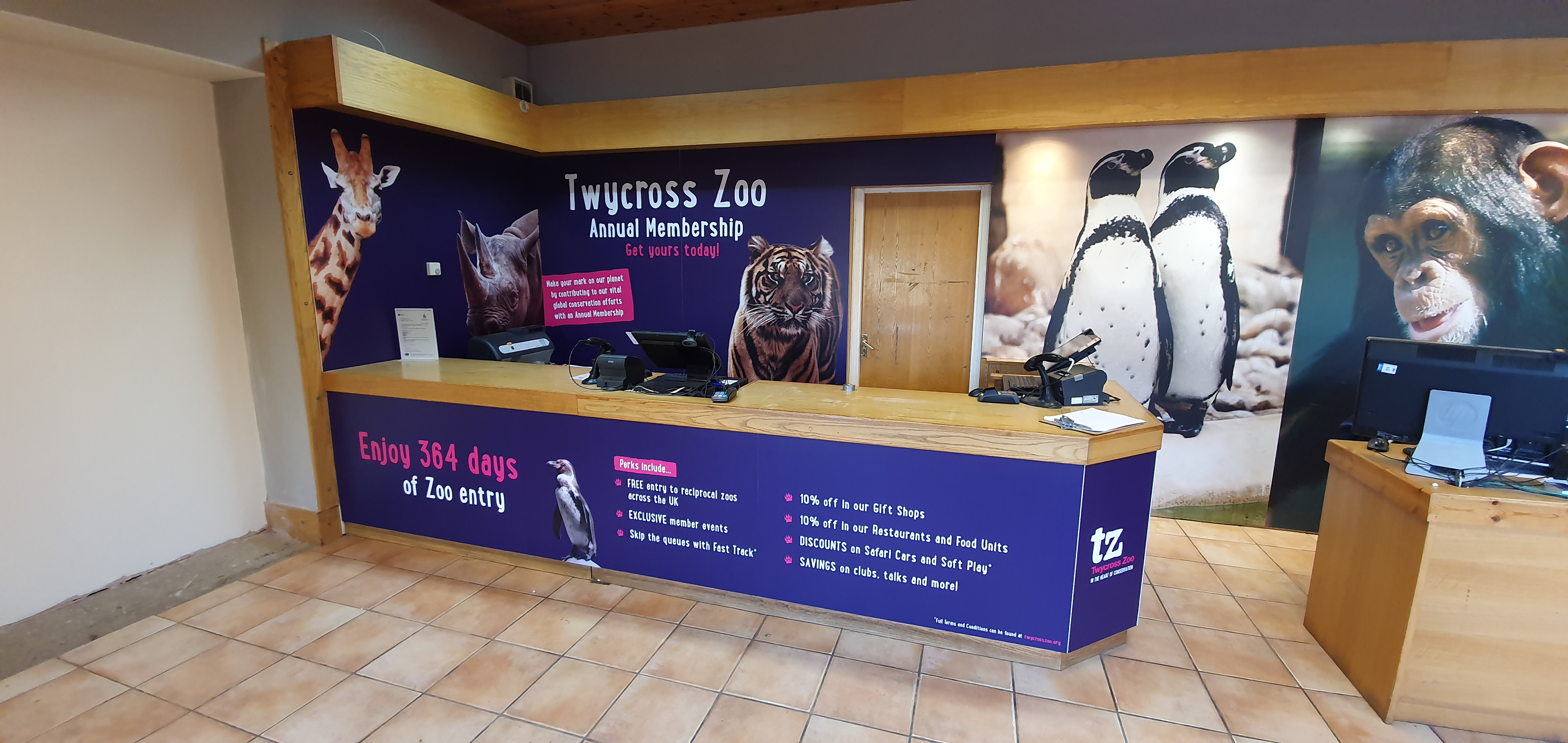 New Memberships Desk Refit