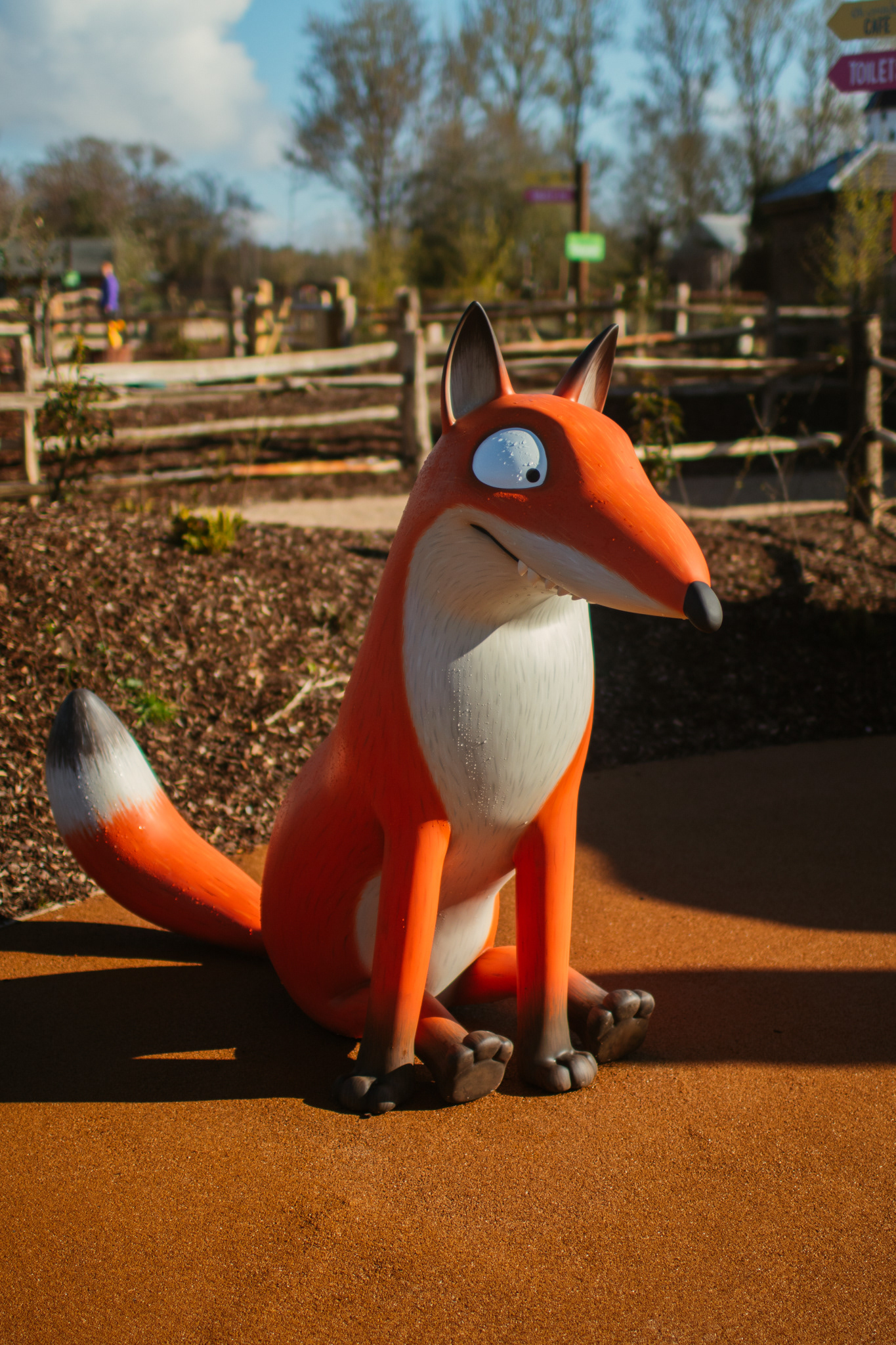 Characters - Fibre glass replica of the characters