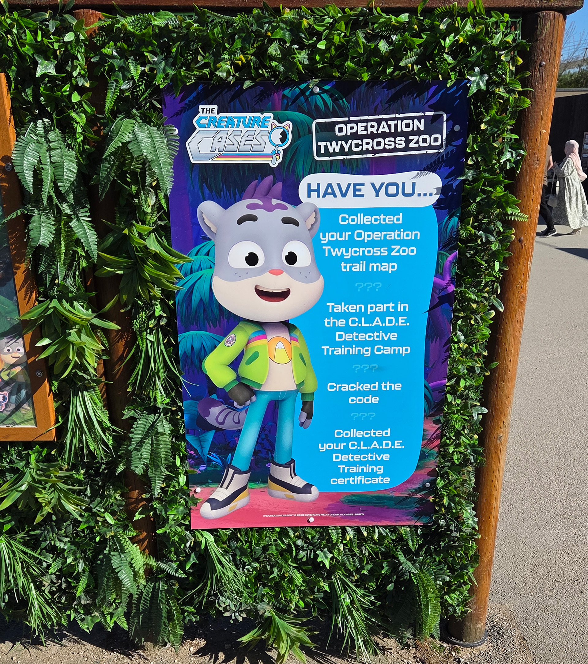 Netflix's Creature Cases event signage