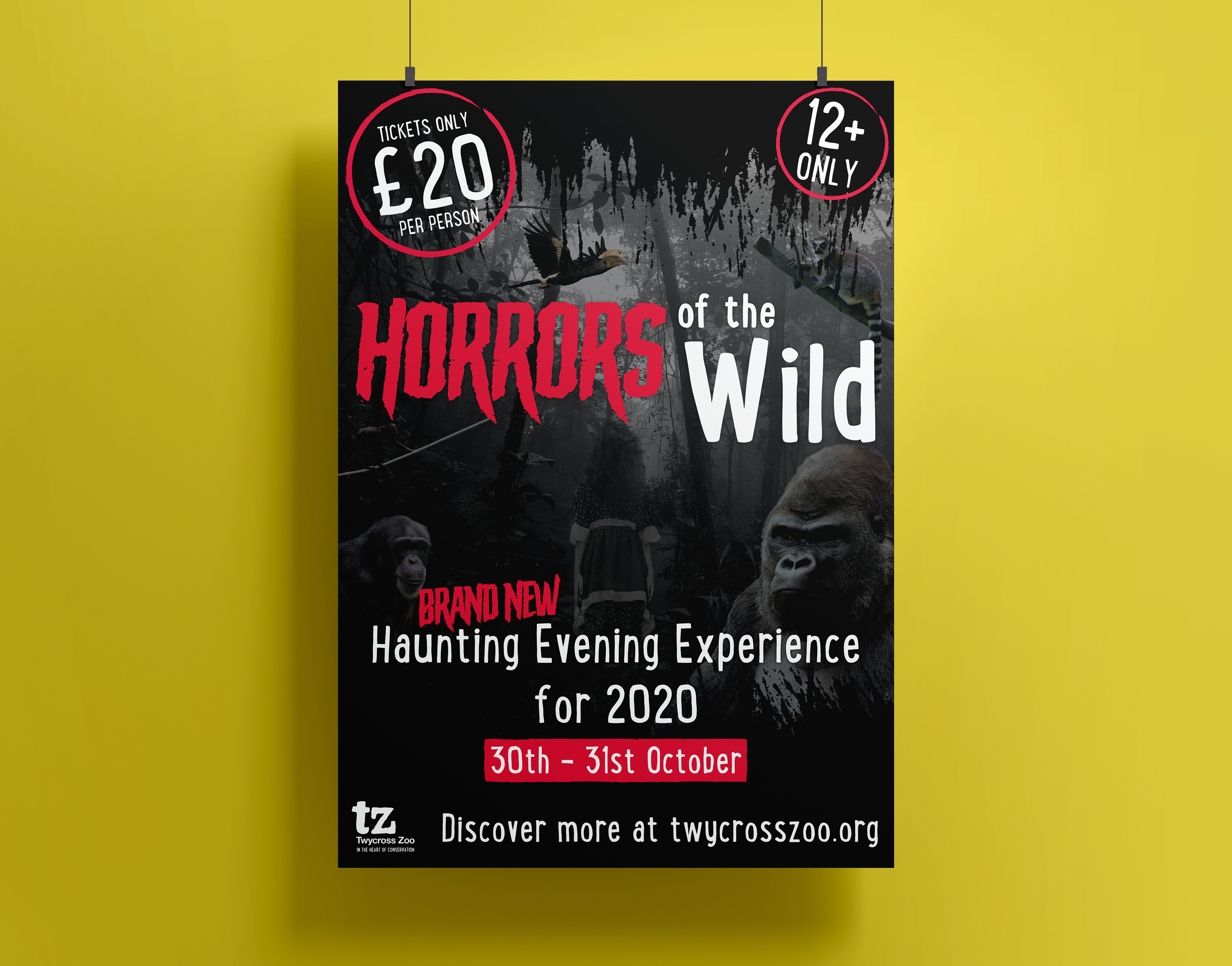 2021 Halloween scare event promotion