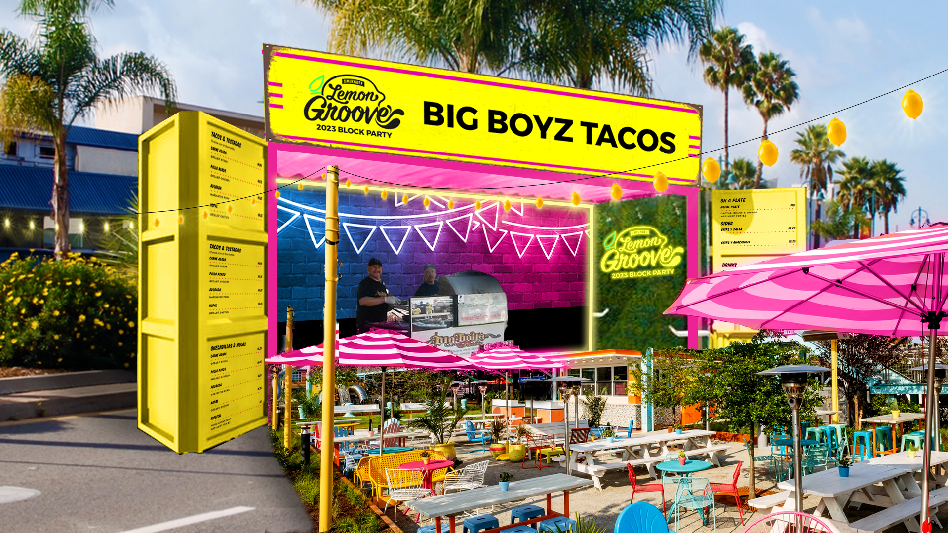 Beloved local Big Boyz Tacos would serve up food at a pop-up taqueria