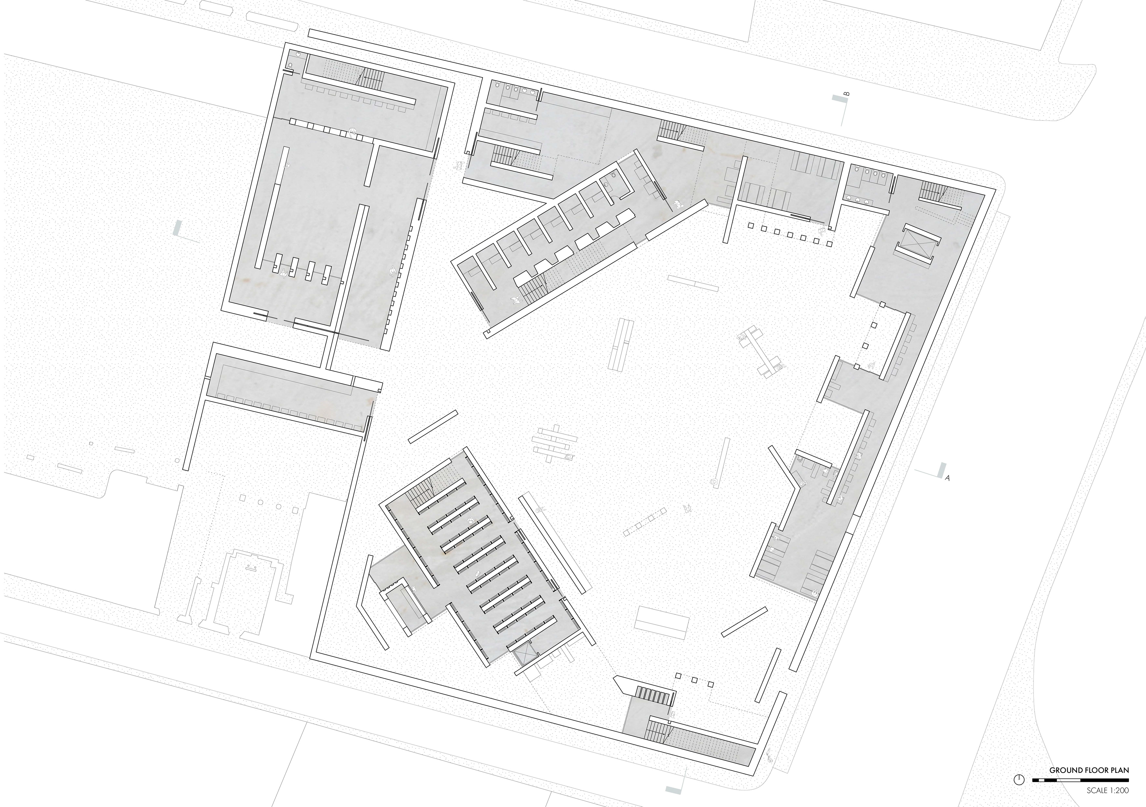 Plan Drawing by Julia Ocejo