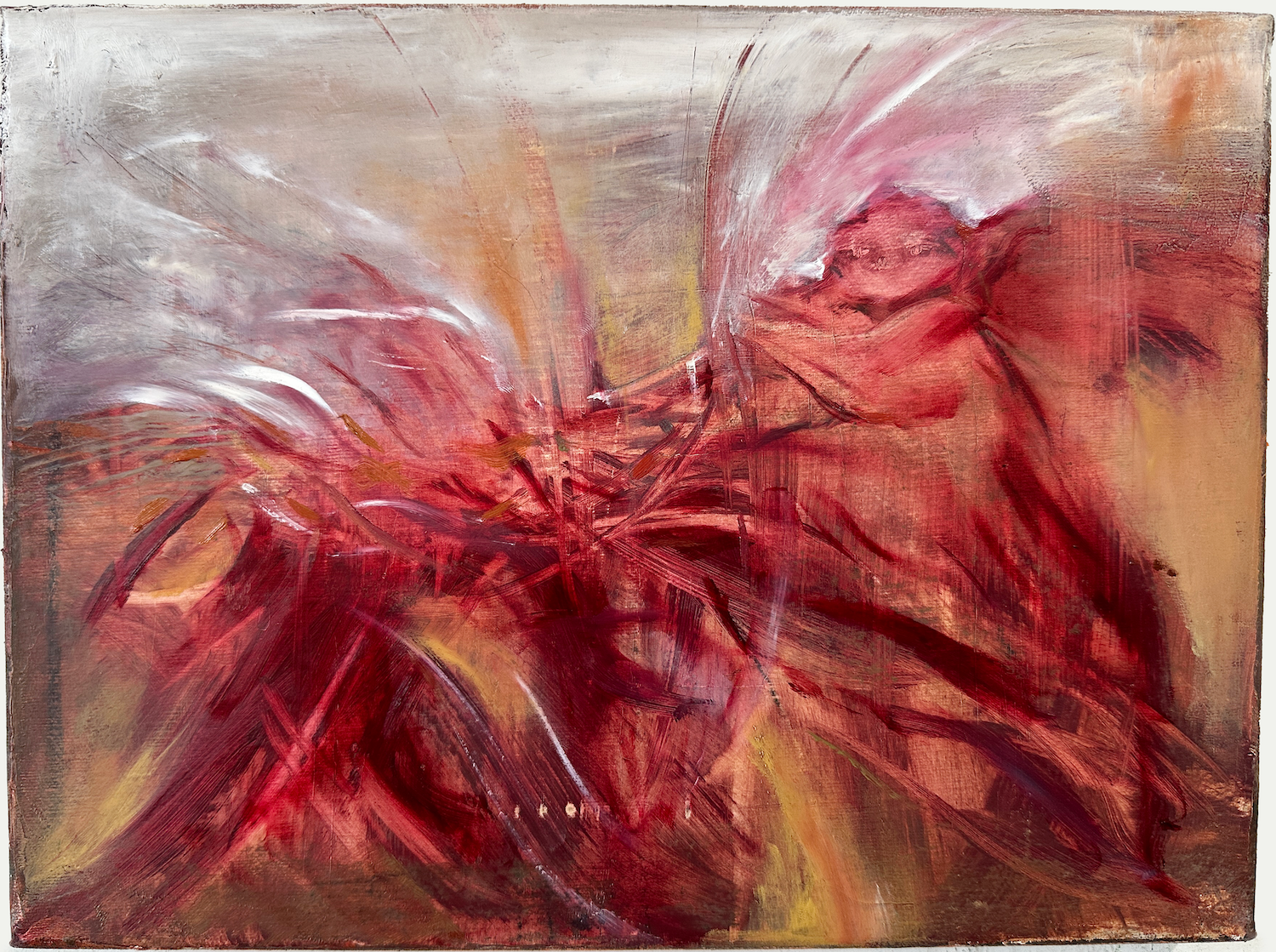 Wind of Change, 2024 Wind of Change, oil on canvas, 2024 – a delicate shift in tone and atmosphere through warm-cool contrast.