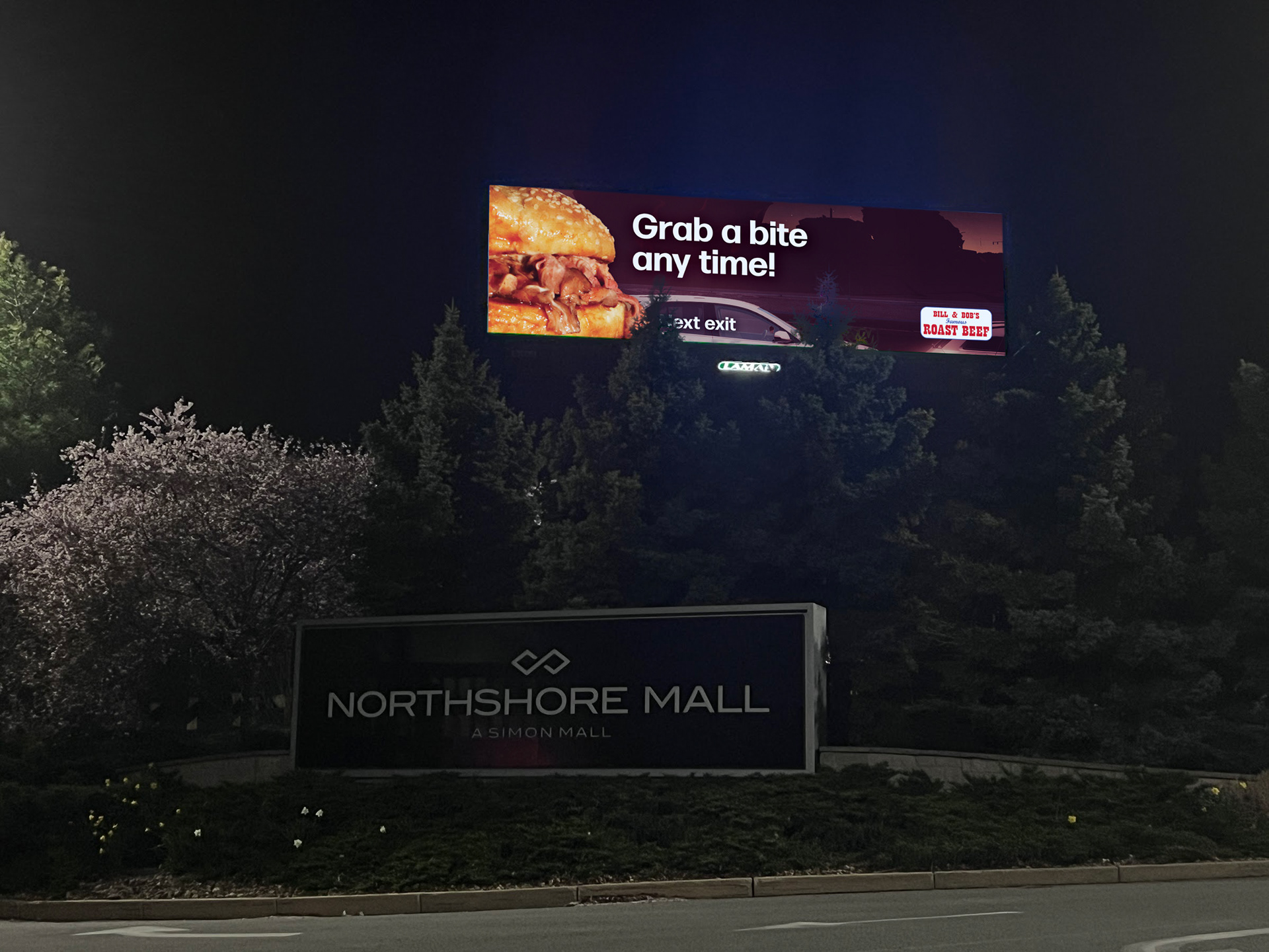 Present themed Billboard Ad