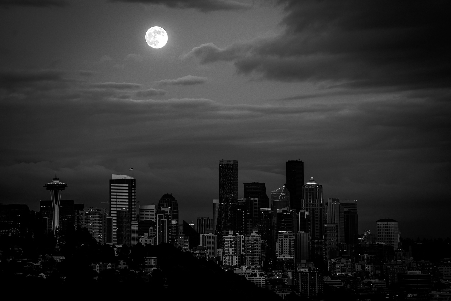 Seattle Moon