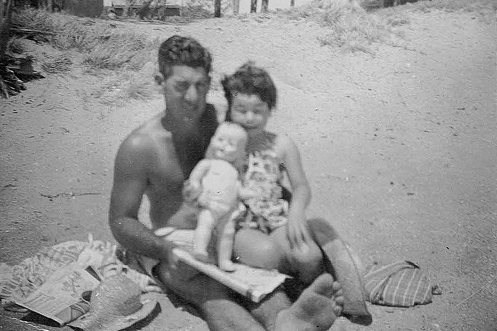 Bill and Cheryl at the Beach