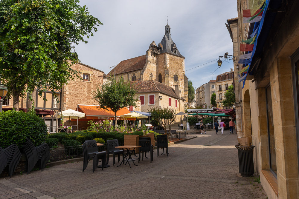 Place Pelissiere with St James church overlooking the square.