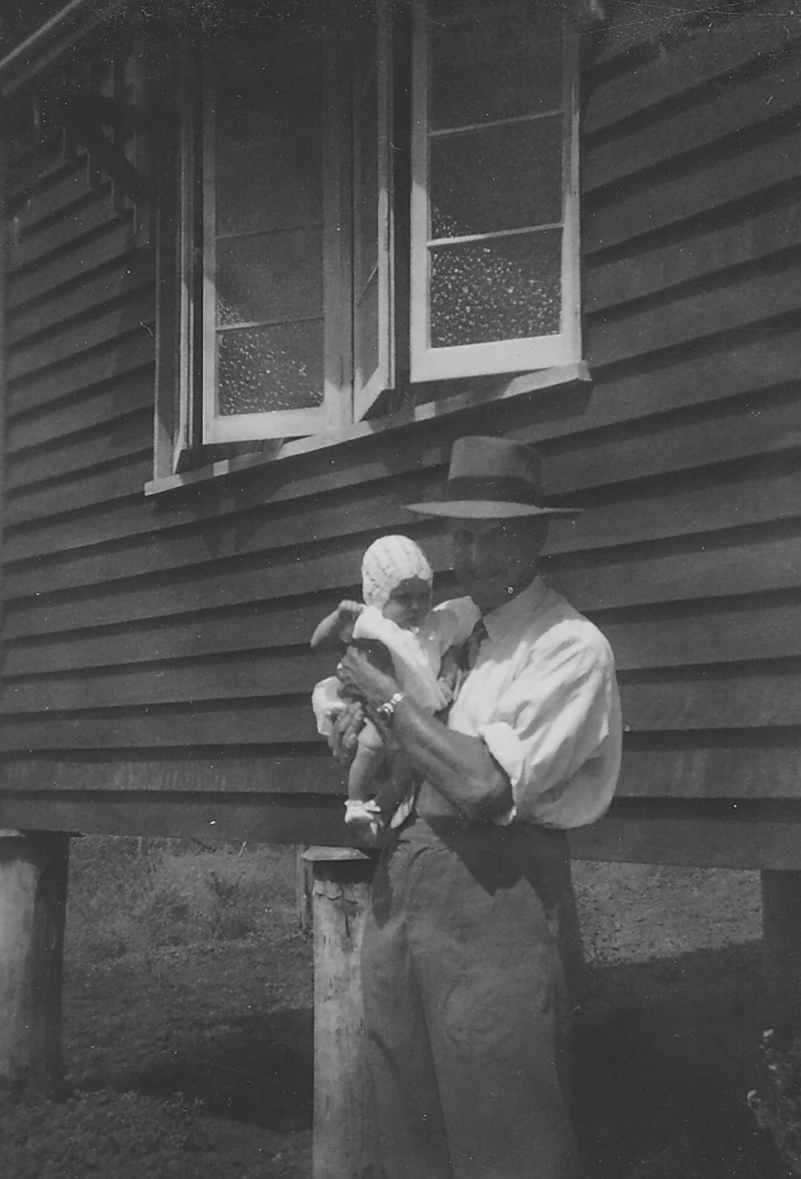 Bill with Lorraine 1950.