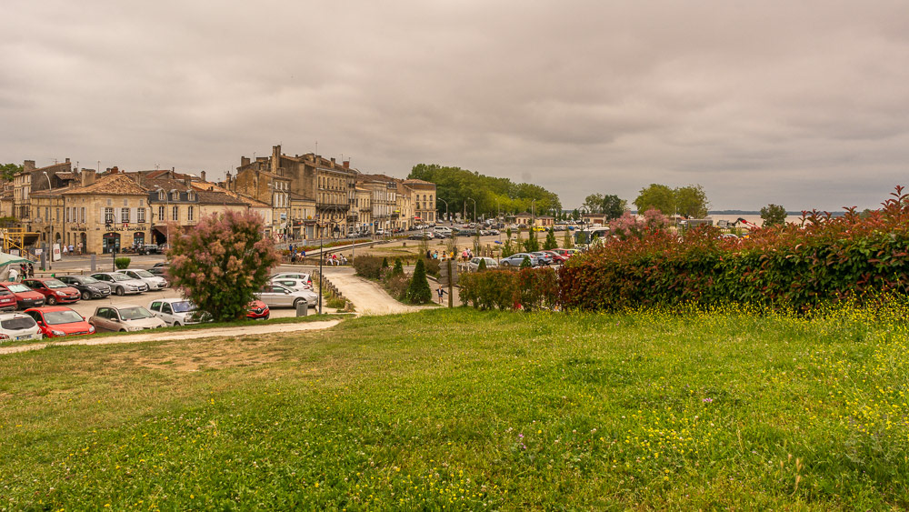 The town of Blaye adjacent the Citadel.