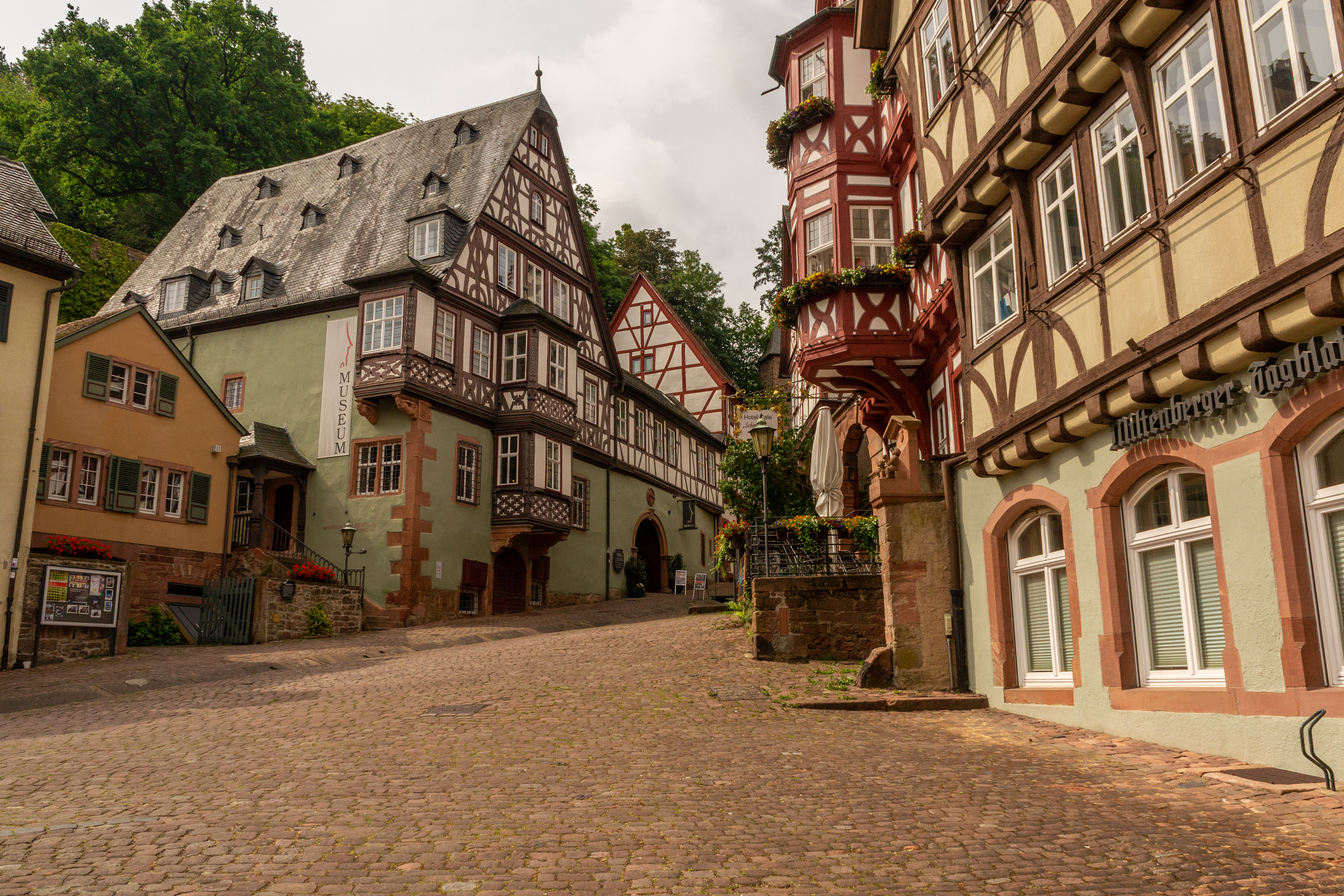 Markt-platz (Market Square) with its well preserved half-timber houses dating back to between 1400 -1700.