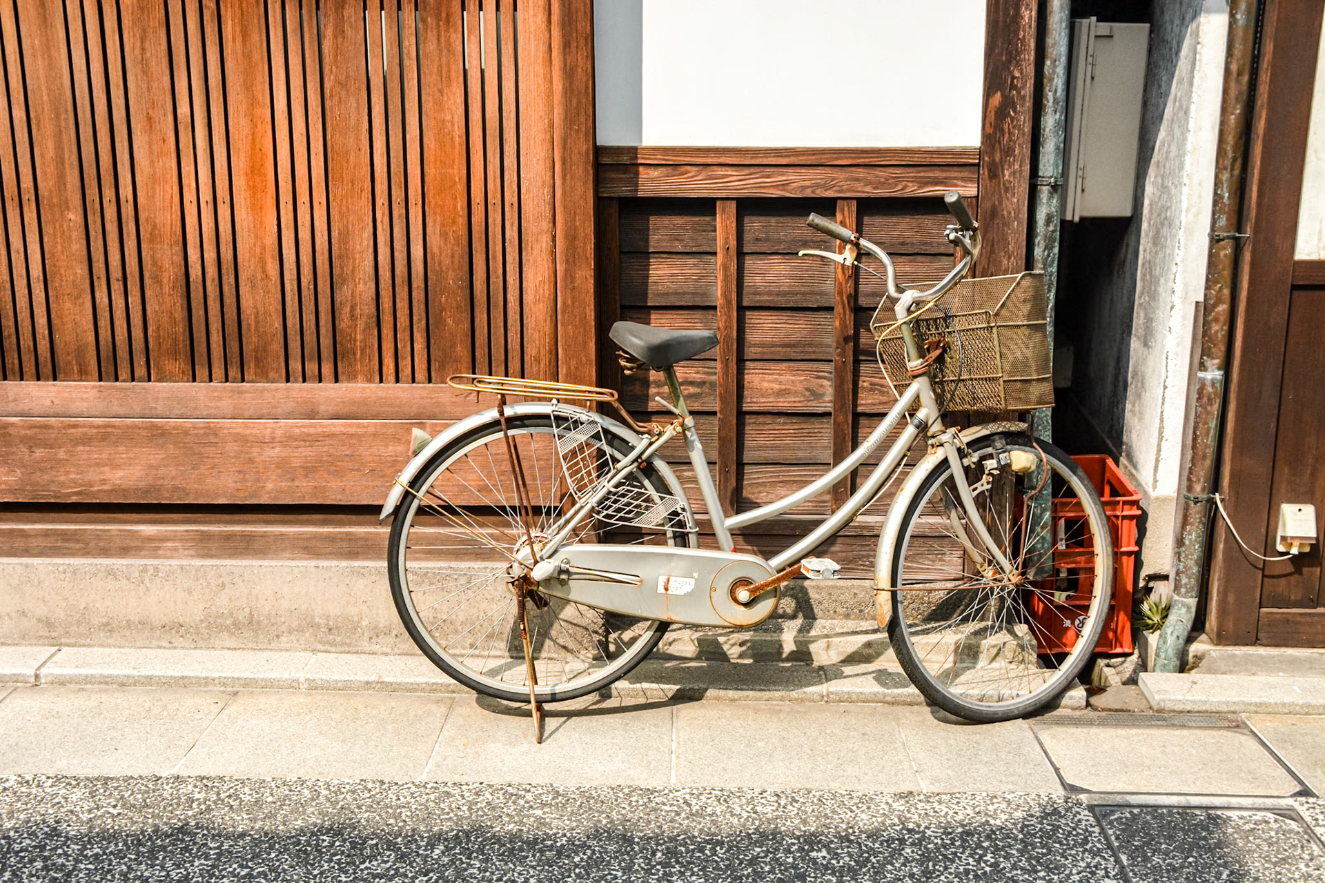 Vintage bicycle.