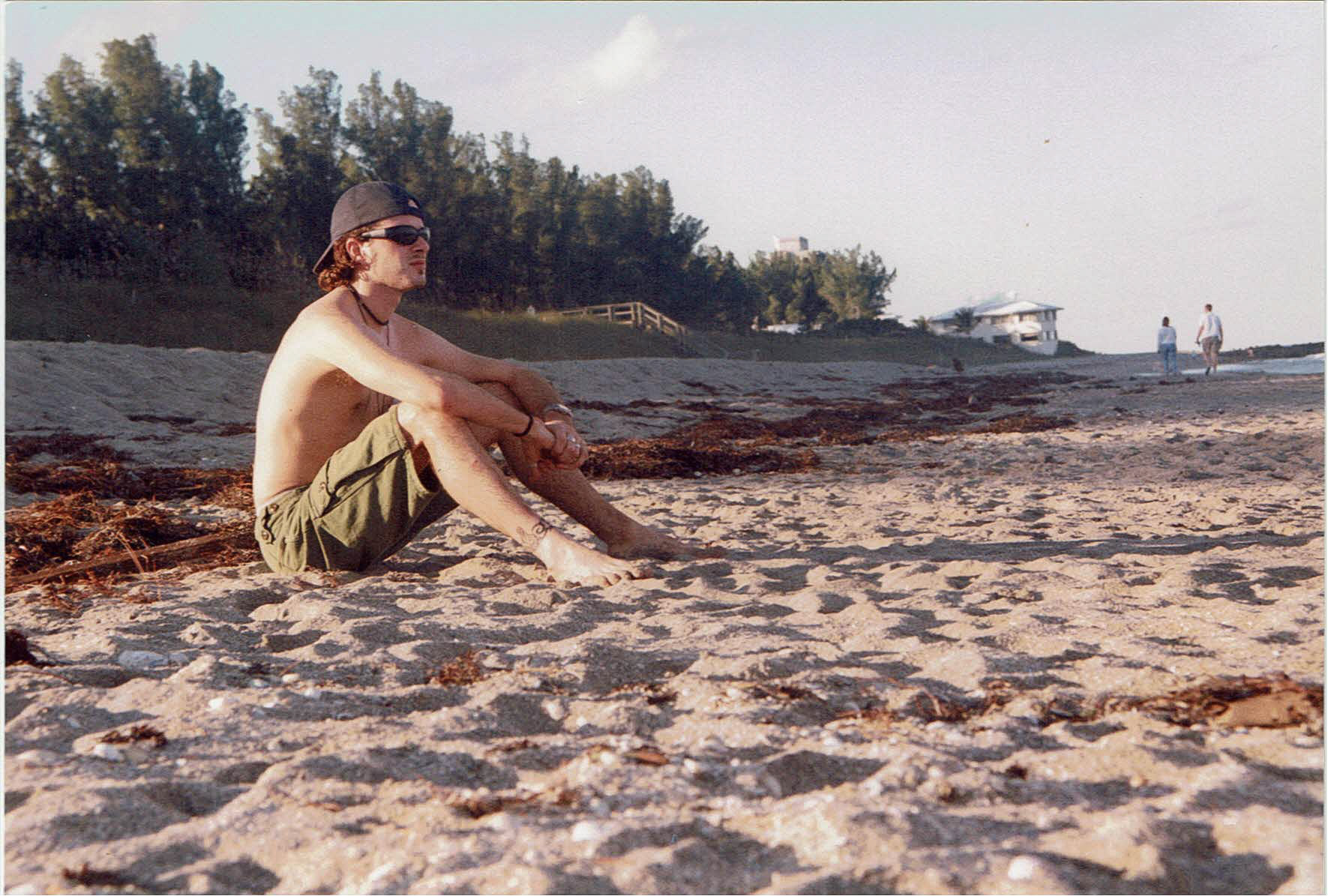 Matt enjoying the Florida sunshine.