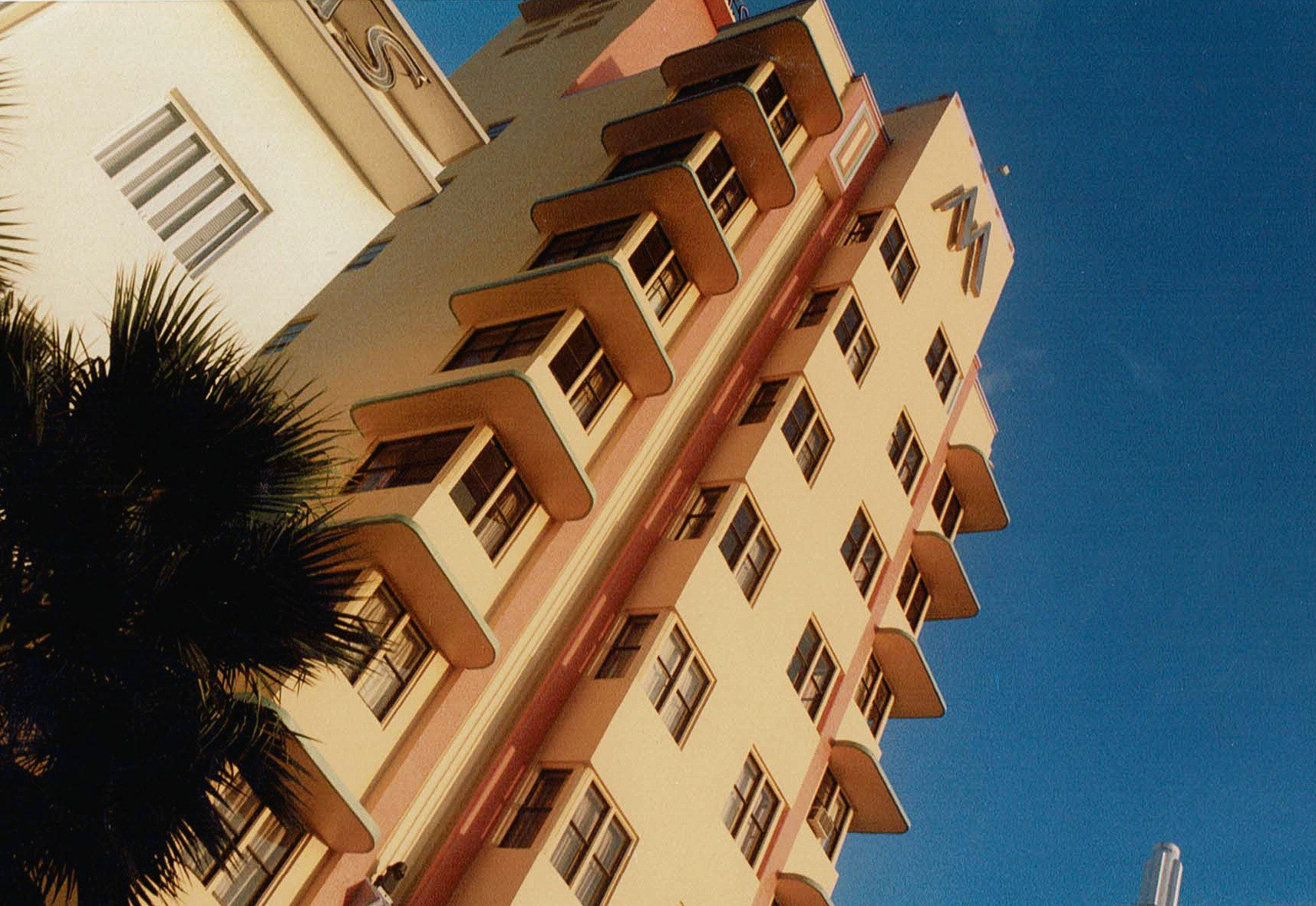 Miami - a different slant on Art Deco architecture.