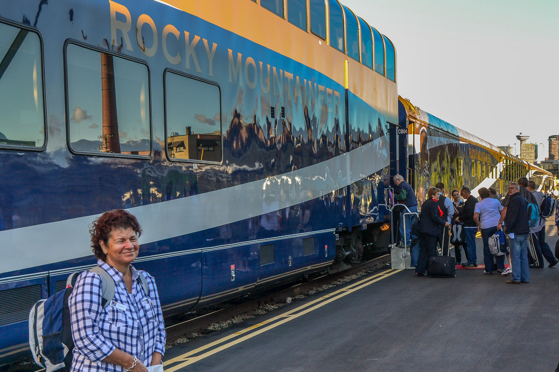 All aboard, next stop Kamloops then Lake Louise.
