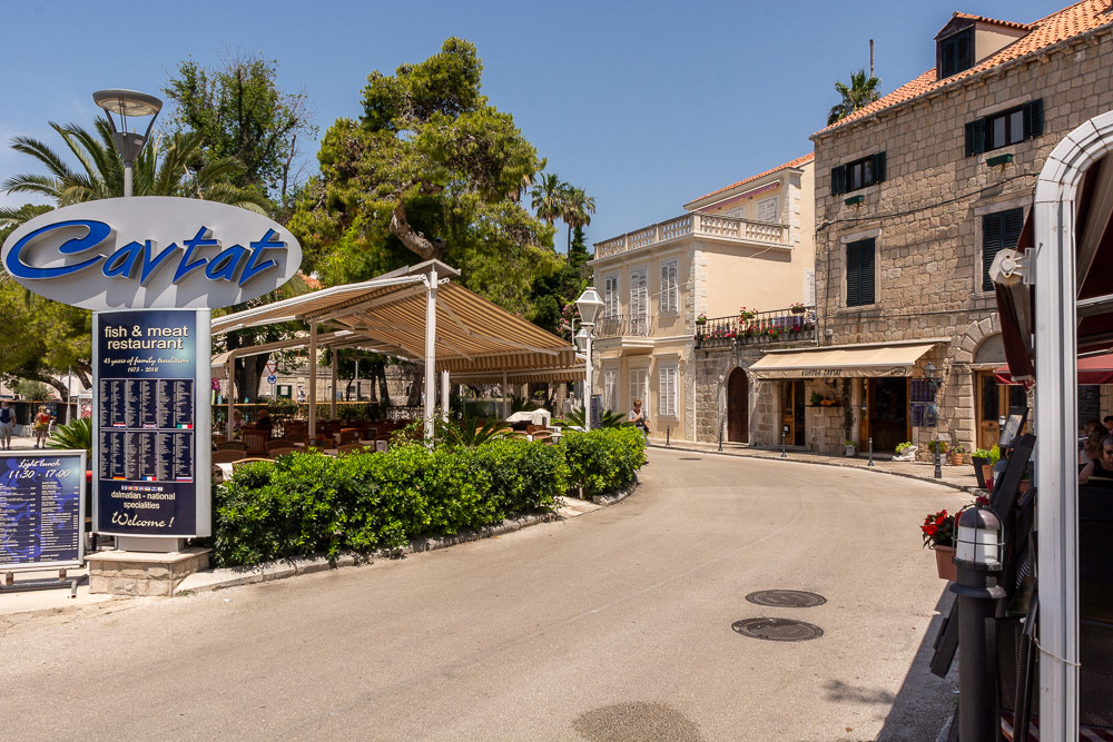 Located 15km south of Dubrovnik, Cavtat is a popular tourist destination.
